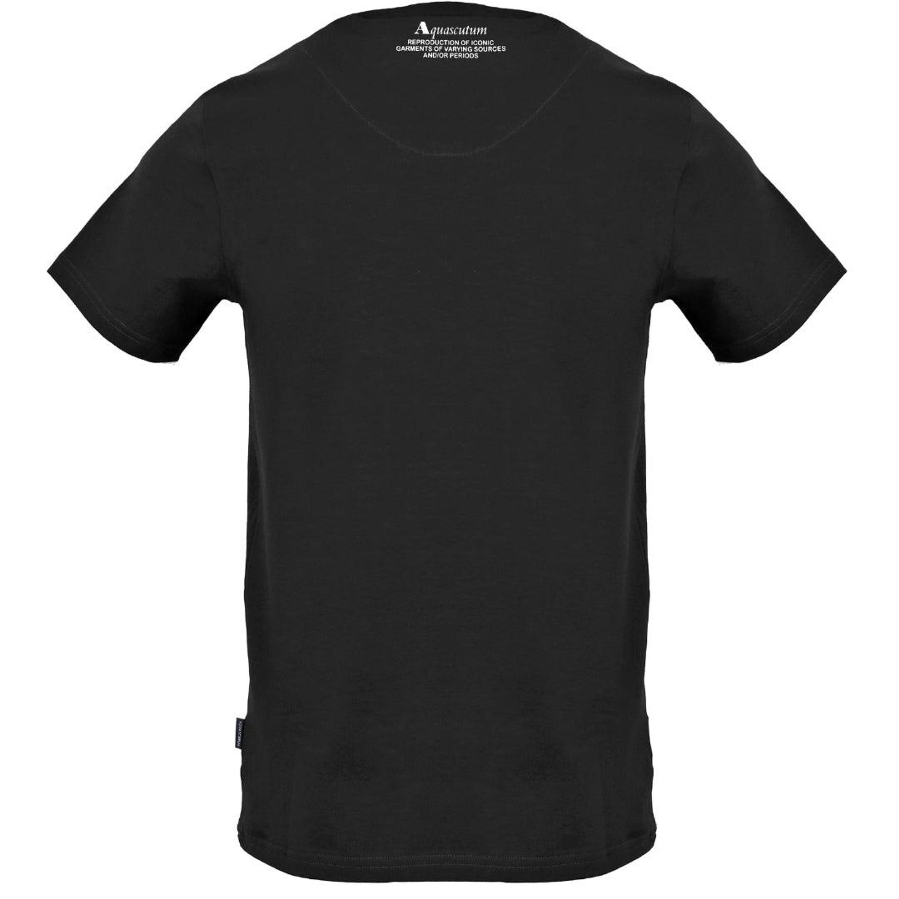 Aquascutum Mens Aldis Shield Logo T-Shirt , view 2 of 2
