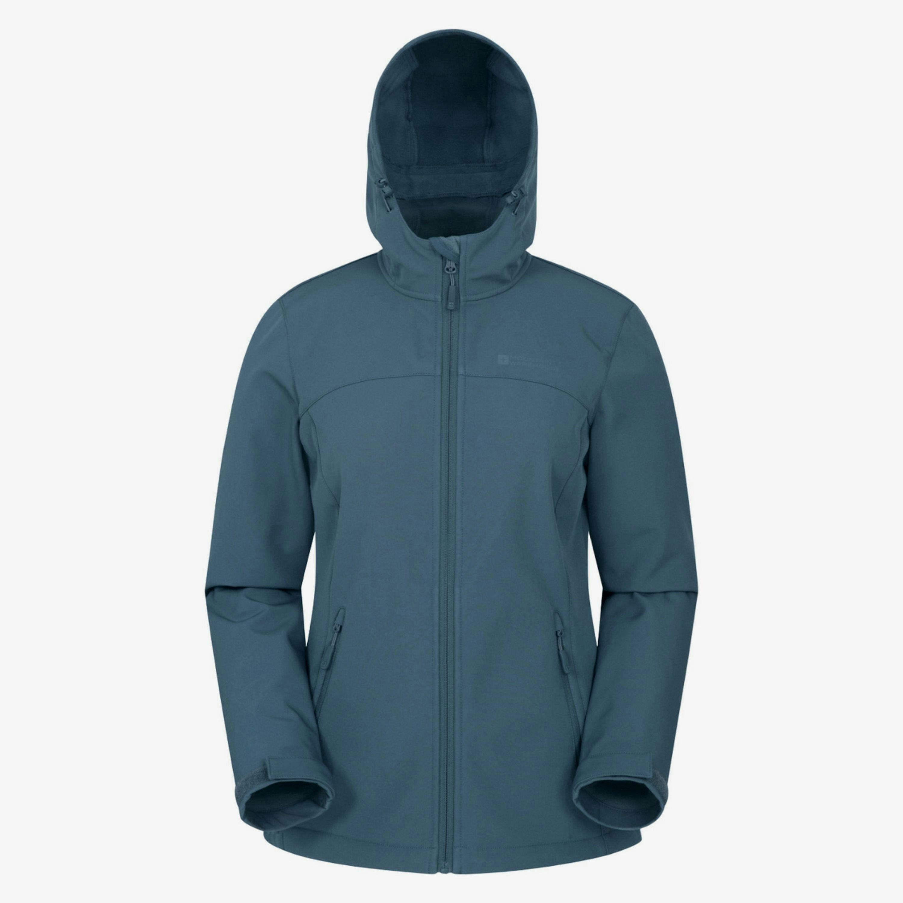 Mountain Warehouse Womens/Ladies Exodus Water Resistant Soft Shell Jacket , view 1 of 3