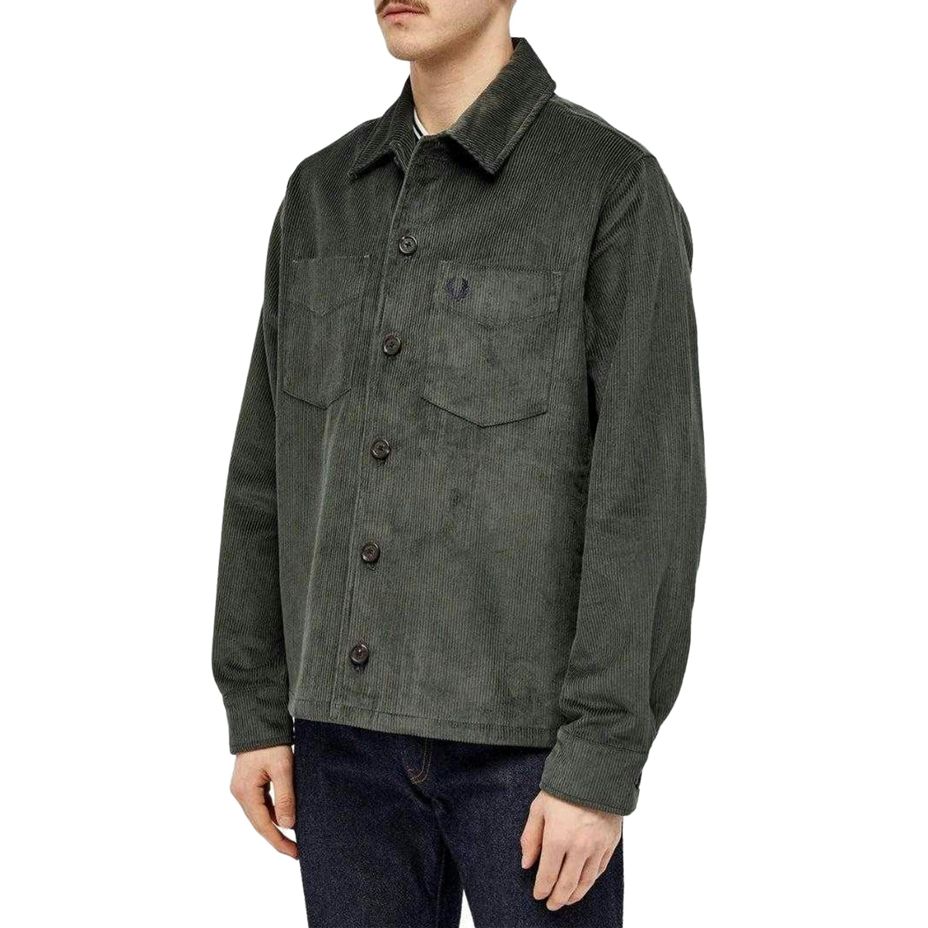 Fred Perry Mens Corduroy Overshirt , view 3 of 4