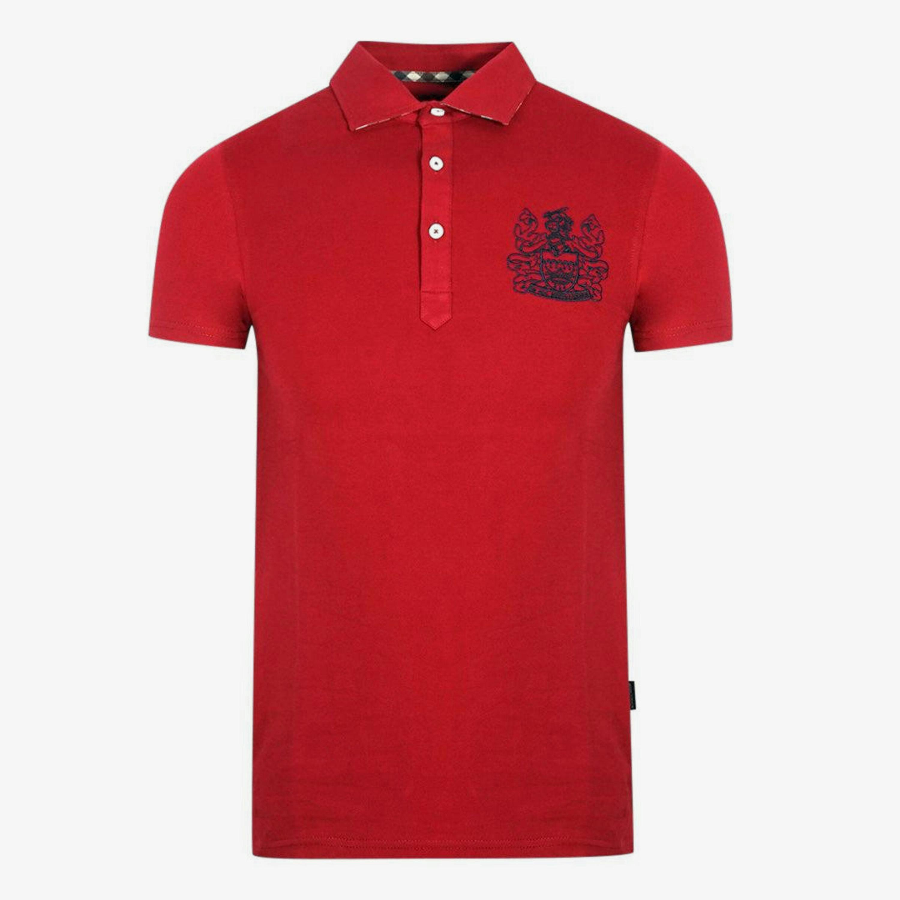 Aquascutum Unisex Adult Aldis Chest Logo Polo Shirt , view 1 of 1
