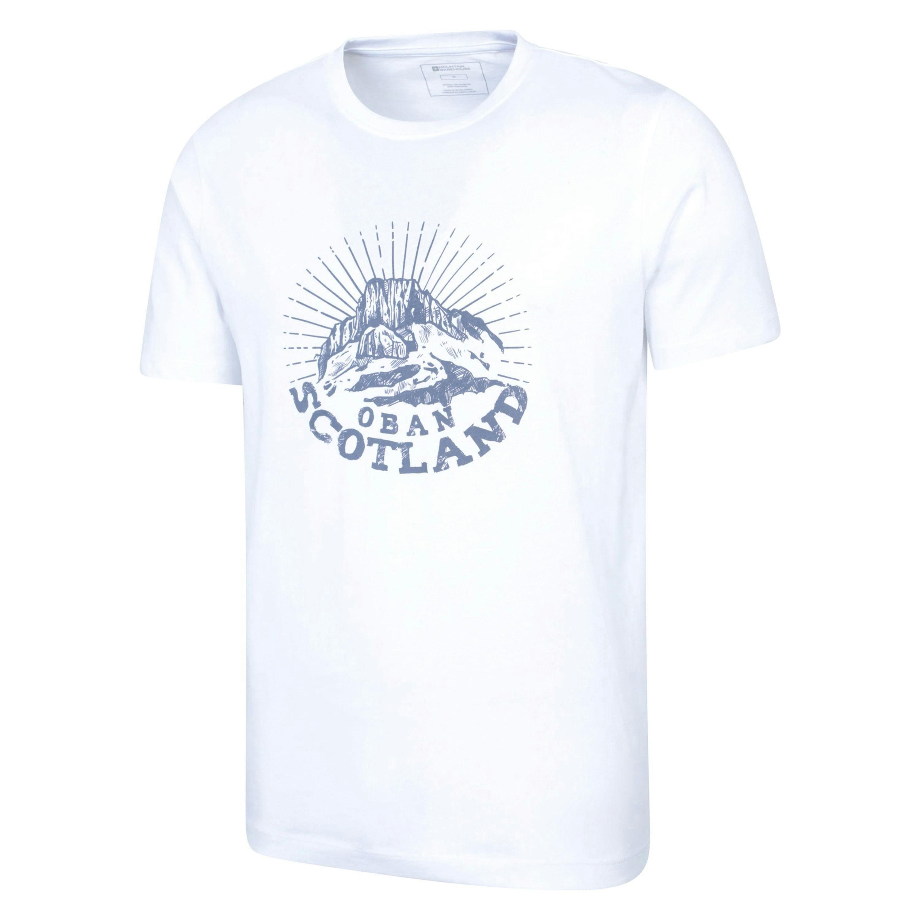 Mountain Warehouse Mens Oban Short-Sleeved T-Shirt , view 4 of 4