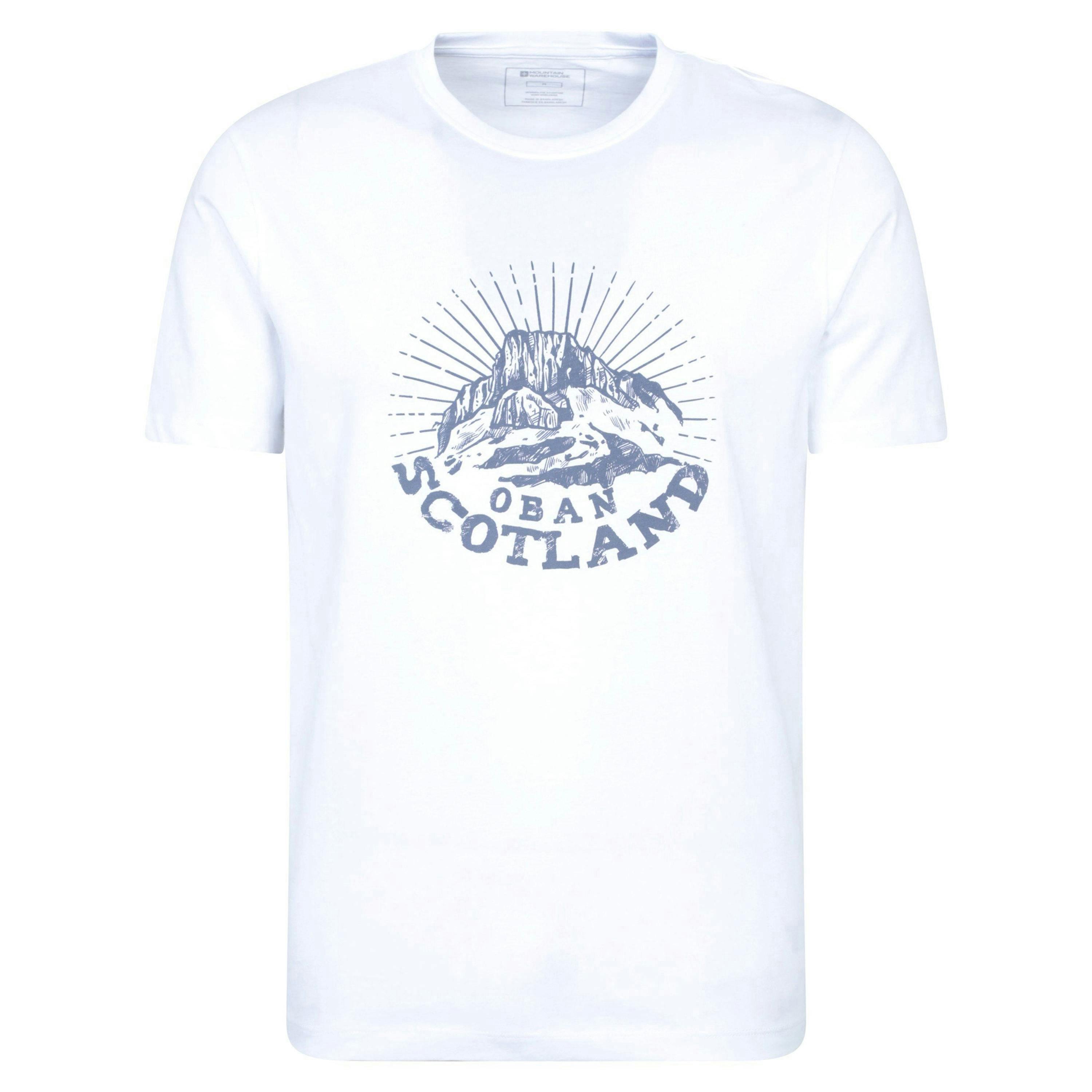 Mountain Warehouse Mens Oban Short-Sleeved T-Shirt , view 1 of 4