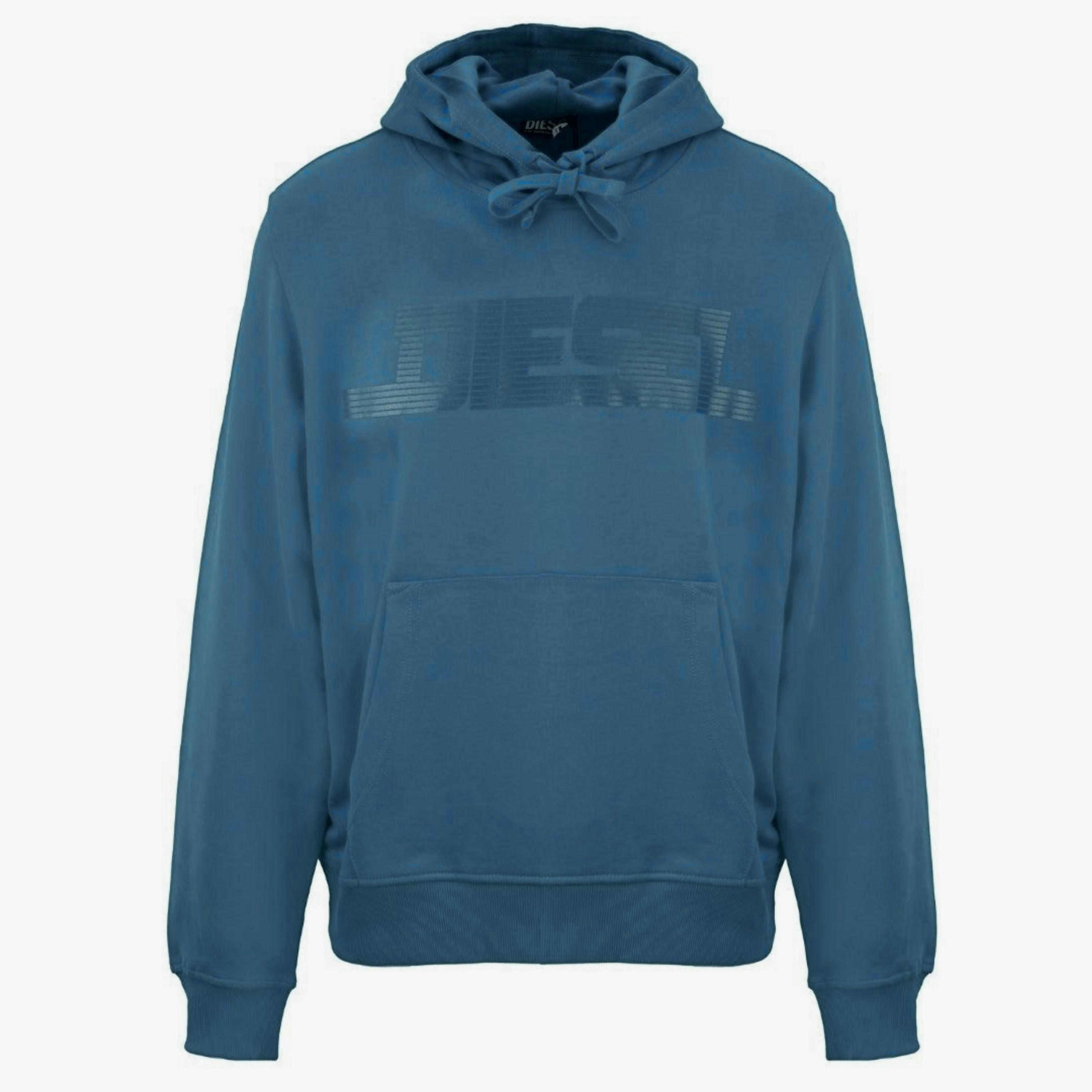 Diesel Mens Monotone Logo Hoodie , view 1 of 1