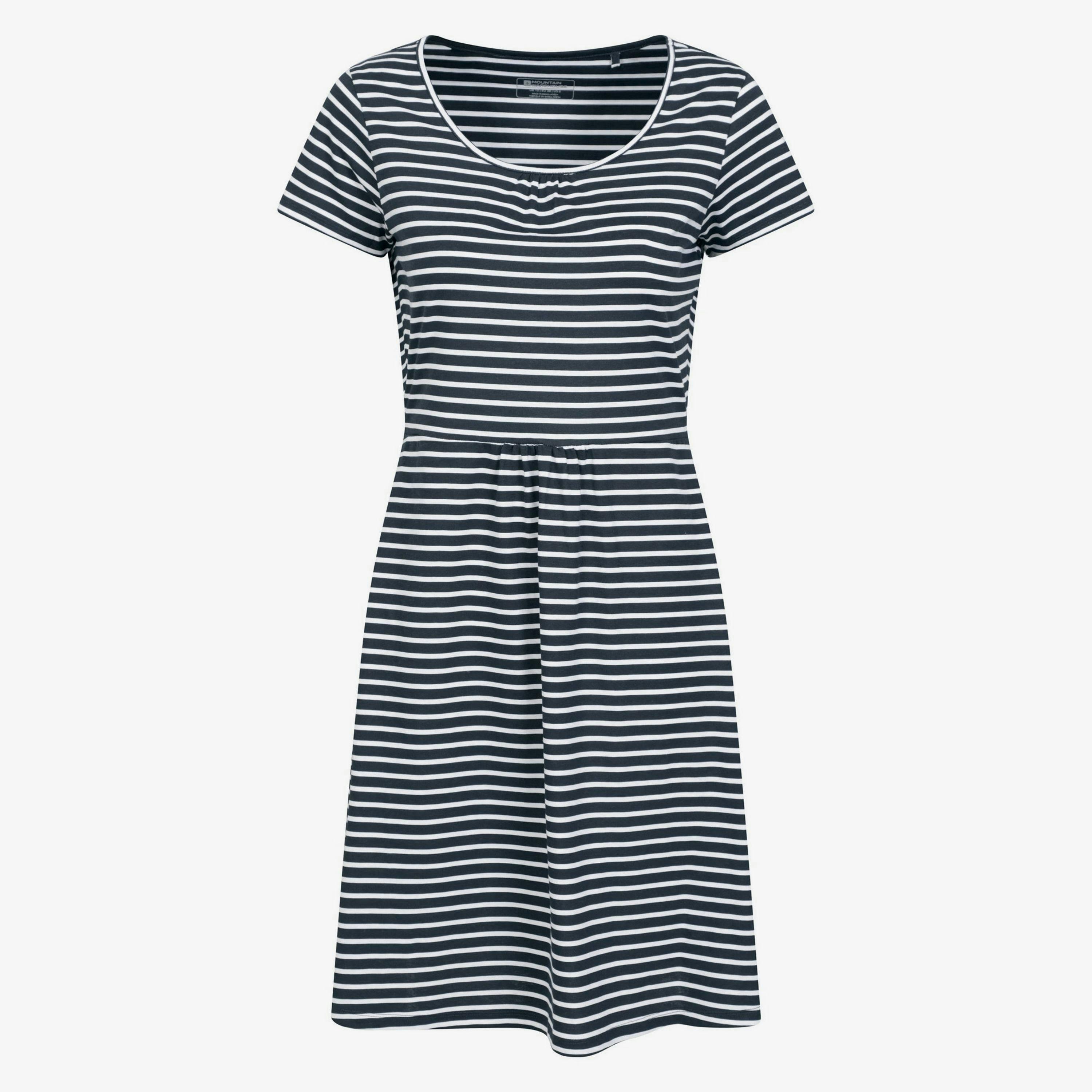 Mountain Warehouse Womens/Ladies Essentials Lora Stripe Skater Dress , view 1 of 4