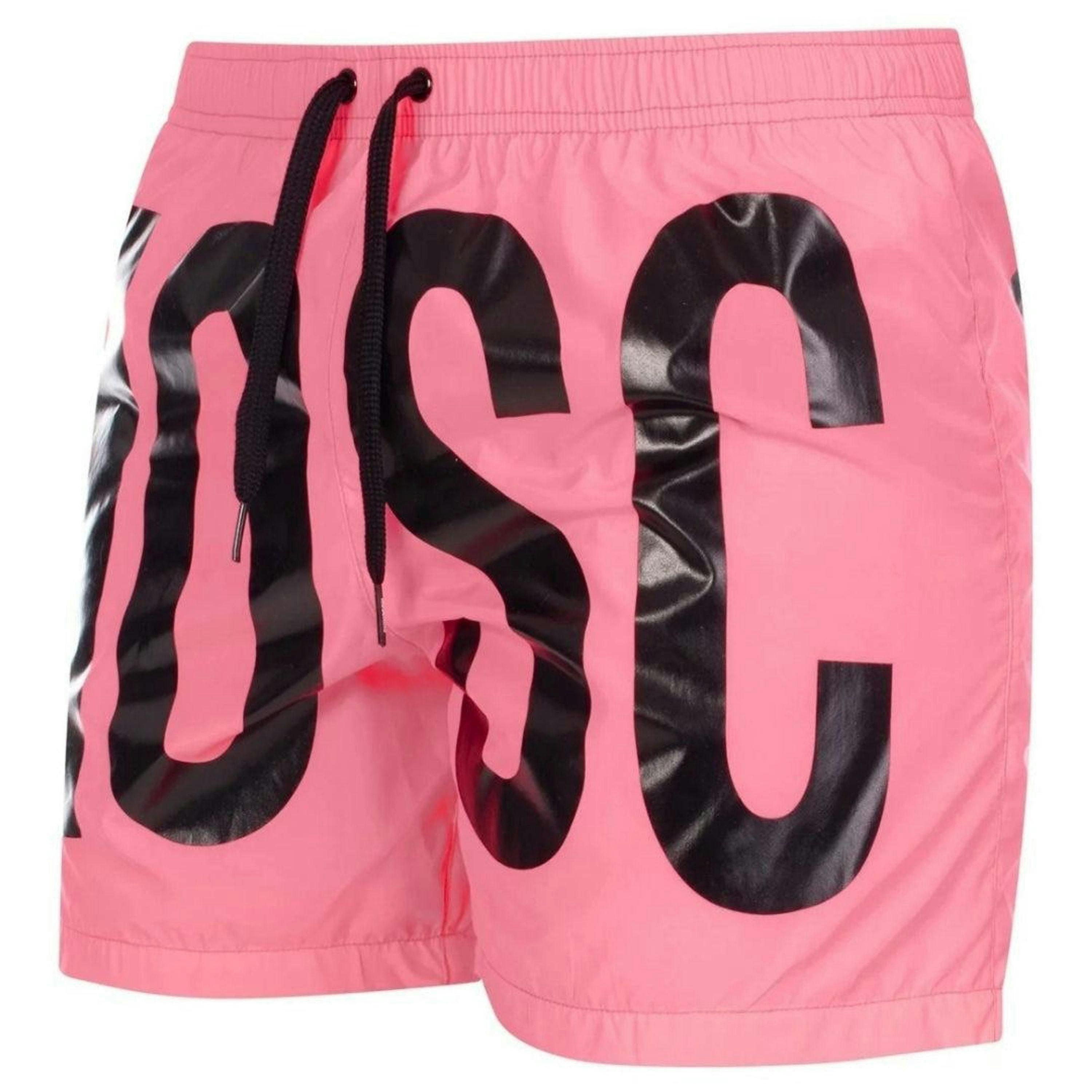 Moschino Mens Logo Swim Shorts , view 3 of 3