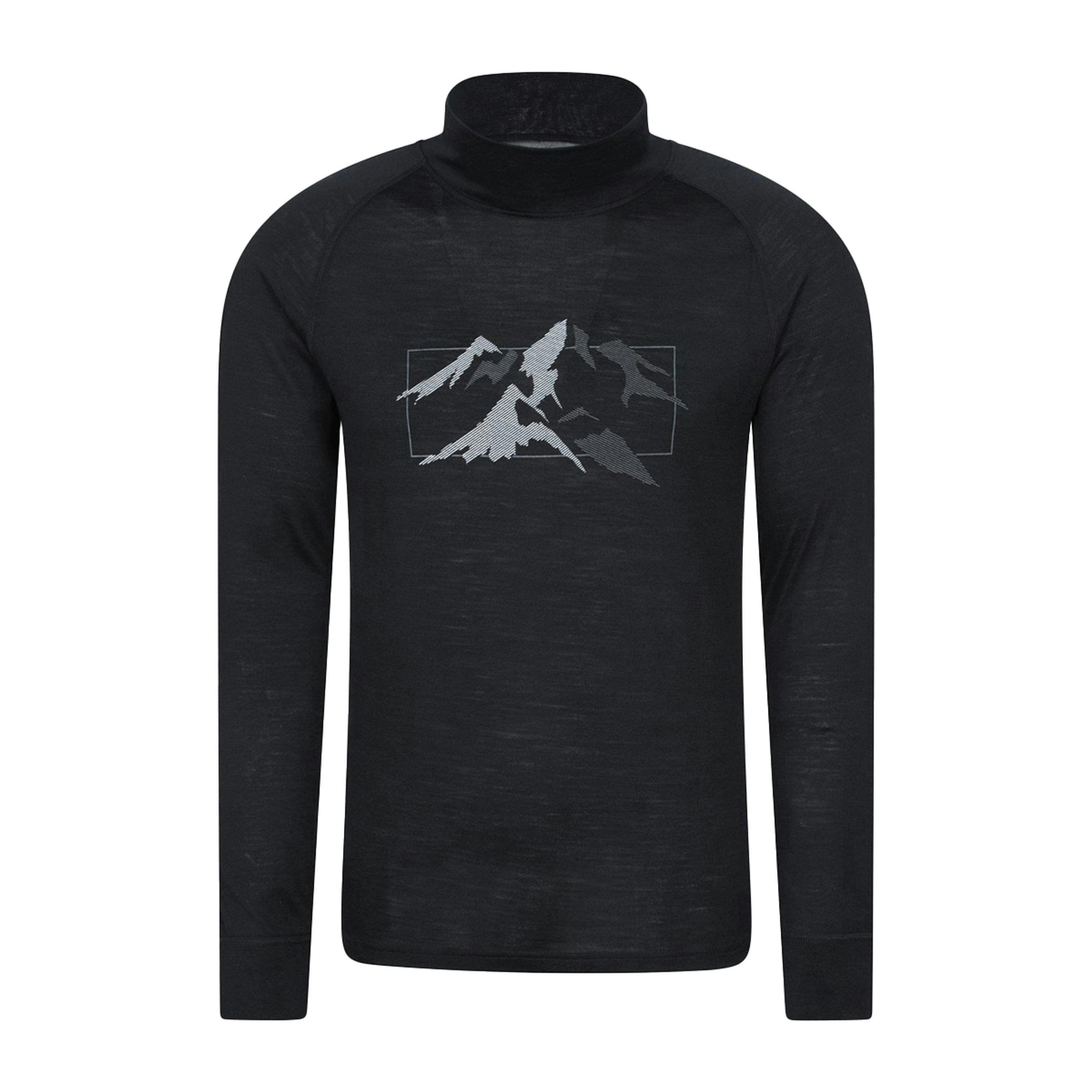 Mountain Warehouse Unisex Adult Quest Merino Wool Long-Sleeved Thermal Top , view 1 of 5