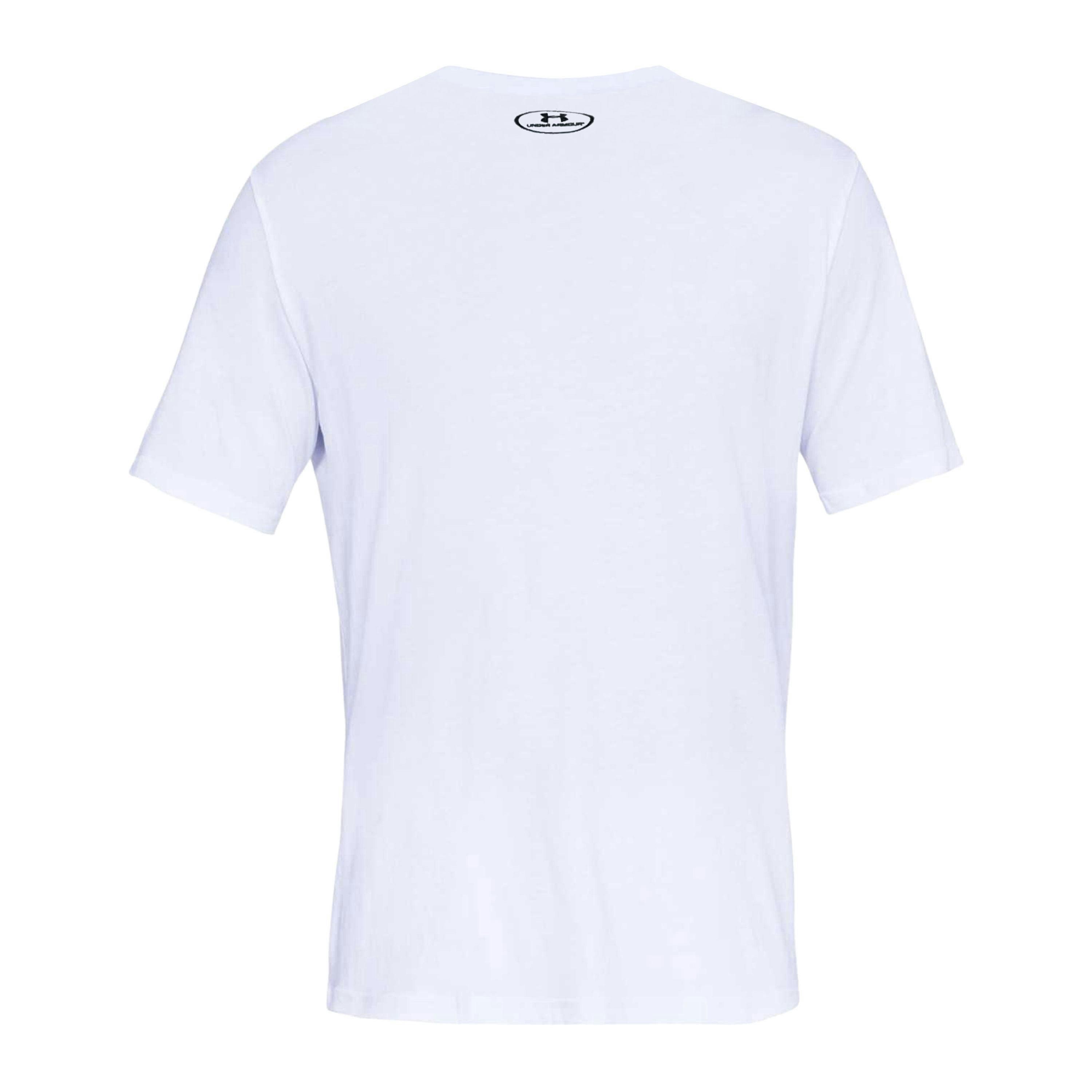 Under Armour Mens Sportstyle Short-Sleeved T-Shirt , view 2 of 4