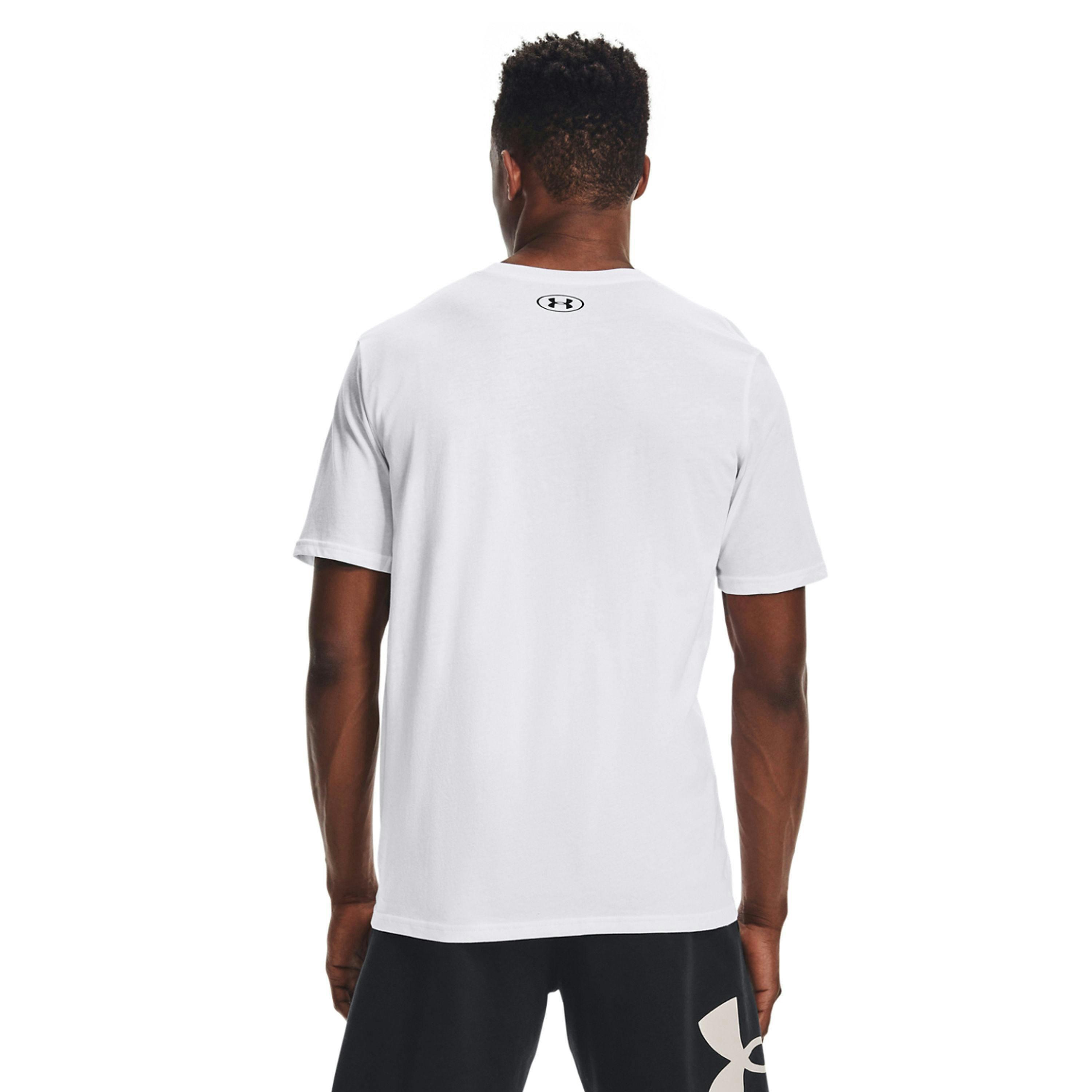 Under Armour Mens Sportstyle Short-Sleeved T-Shirt , view 3 of 4
