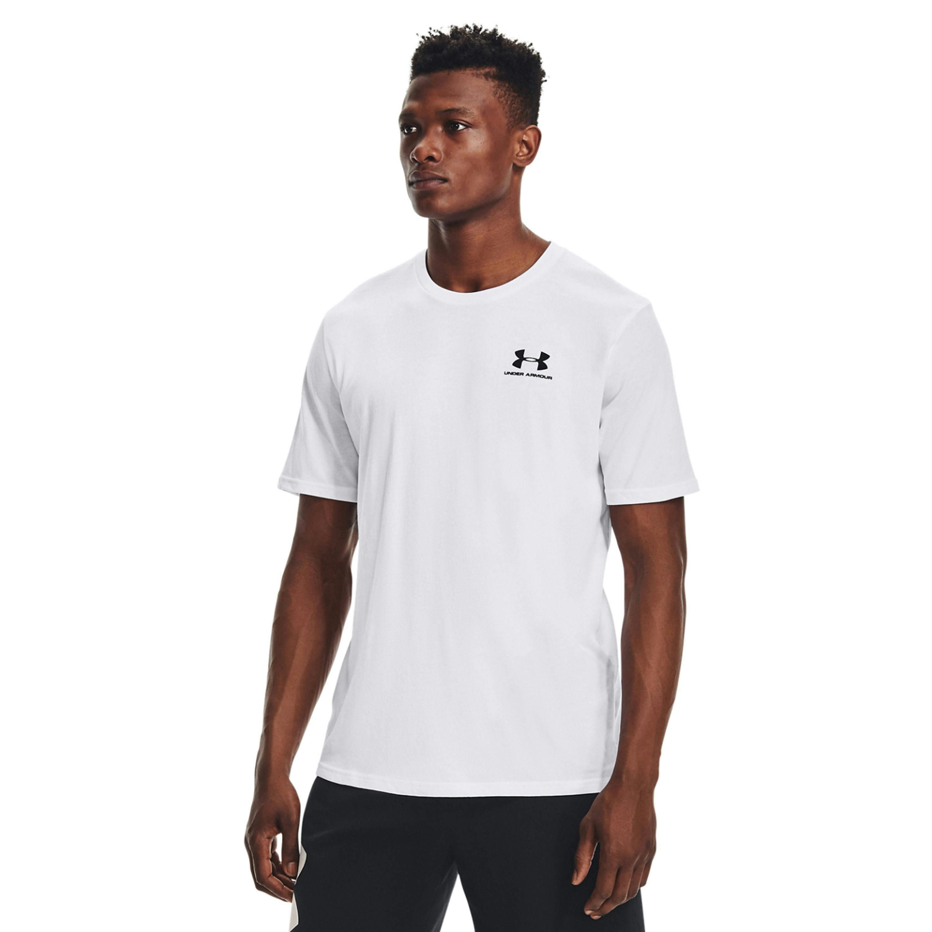 Under Armour Mens Sportstyle Short-Sleeved T-Shirt , view 4 of 4
