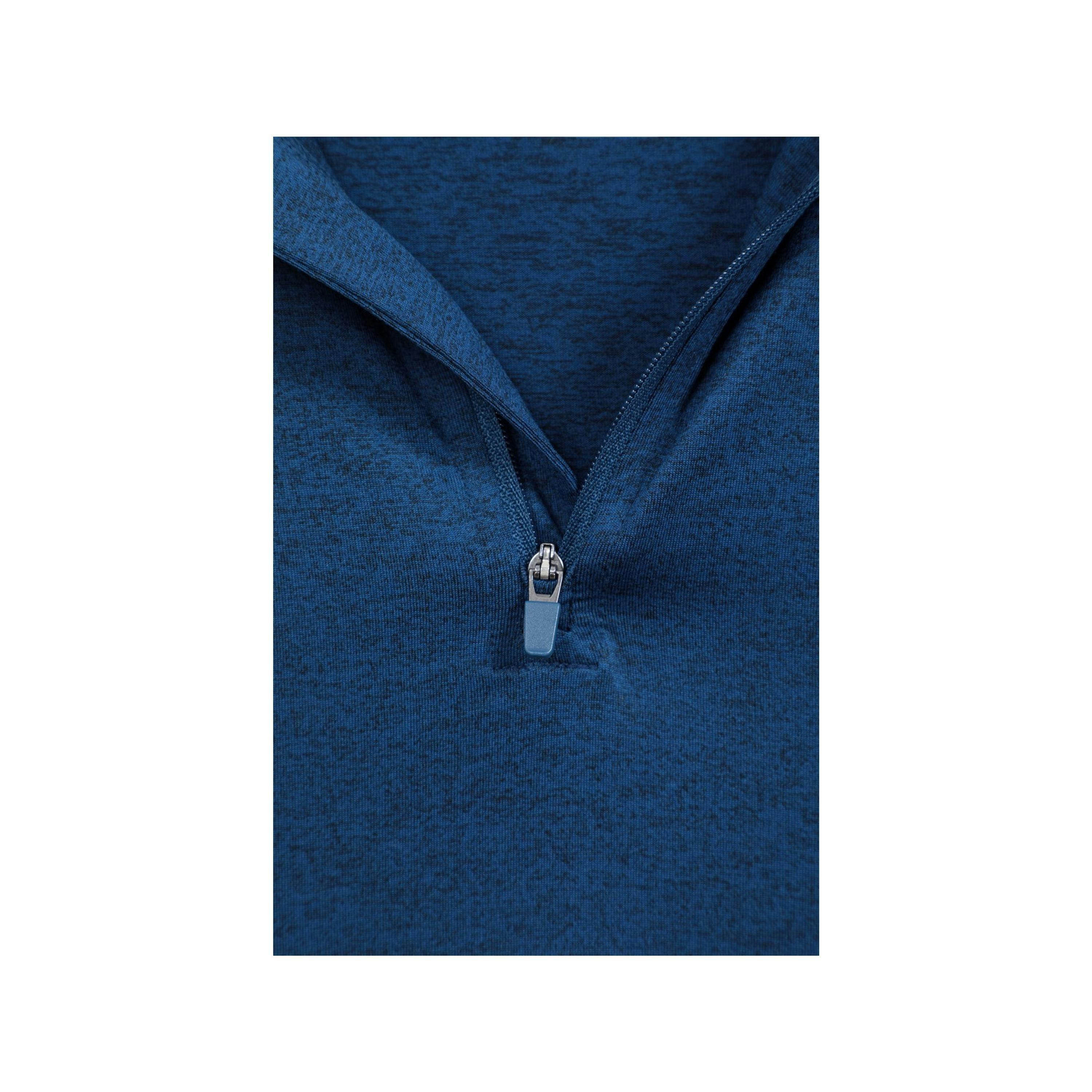 Mountain Warehouse Mens Echo Melange Recycled Half Zip Midlayer , view 5 of 5