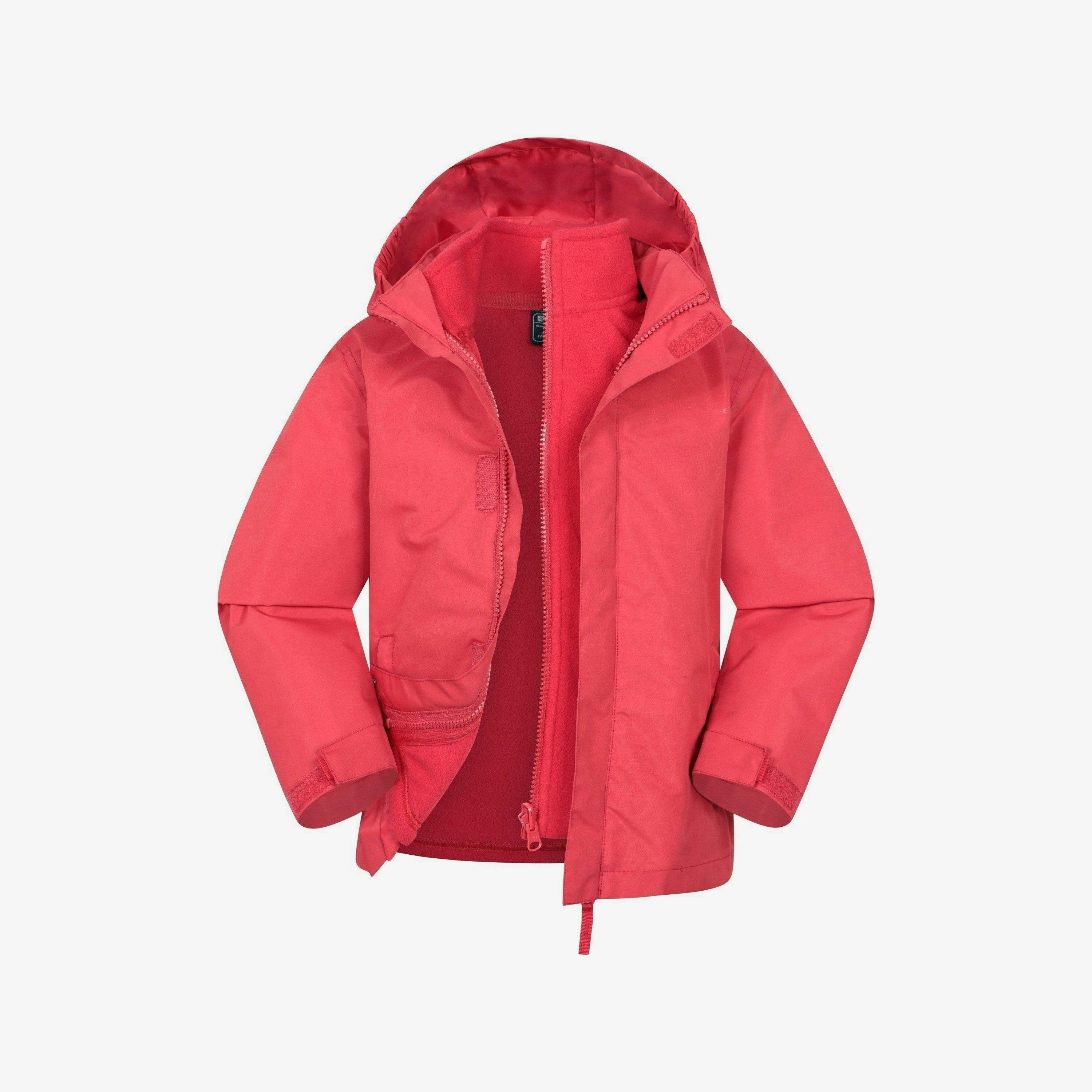 Mountain Warehouse Childrens/Kids Fell 3 in 1 Water Resistant Jacket , view 1 of 1