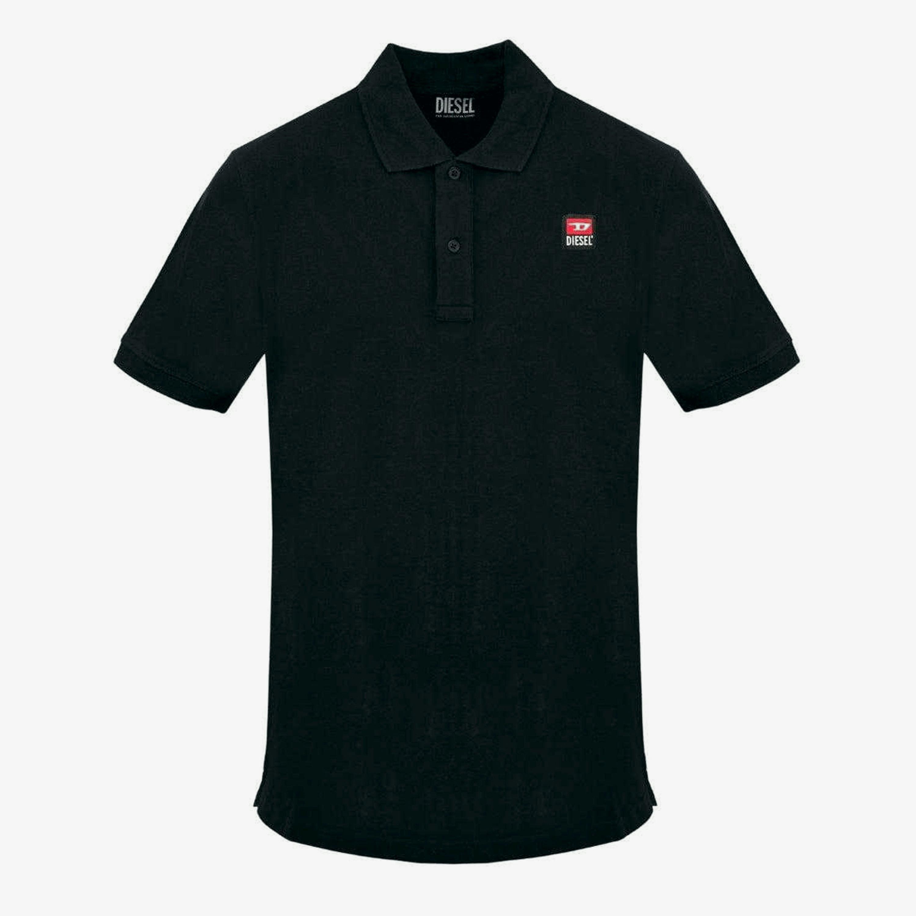 Diesel Mens Caviar Small Logo Polo Shirt , view 1 of 1
