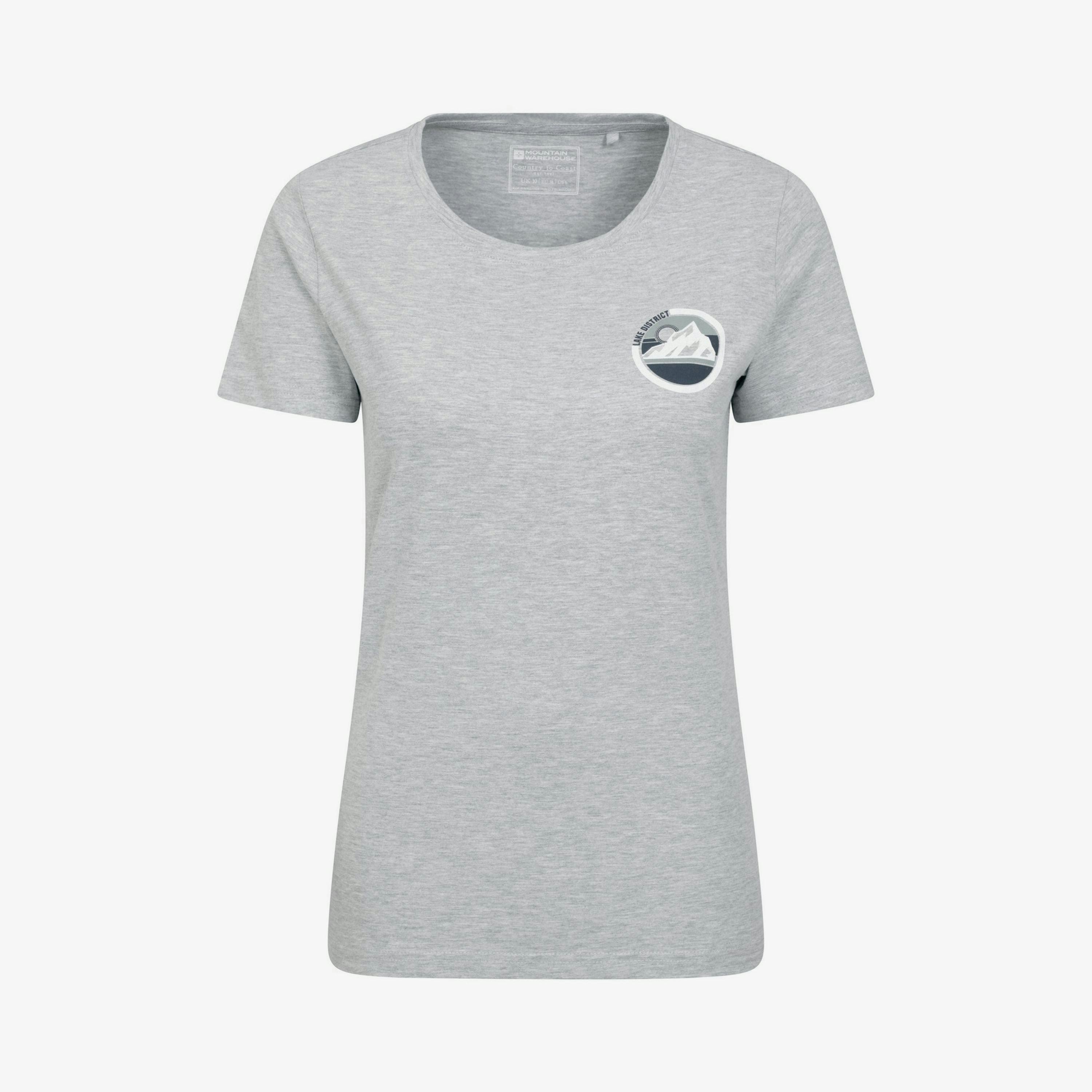 Mountain Warehouse Womens/Ladies Lake District Tree Ring Organic T-Shirt , view 1 of 4