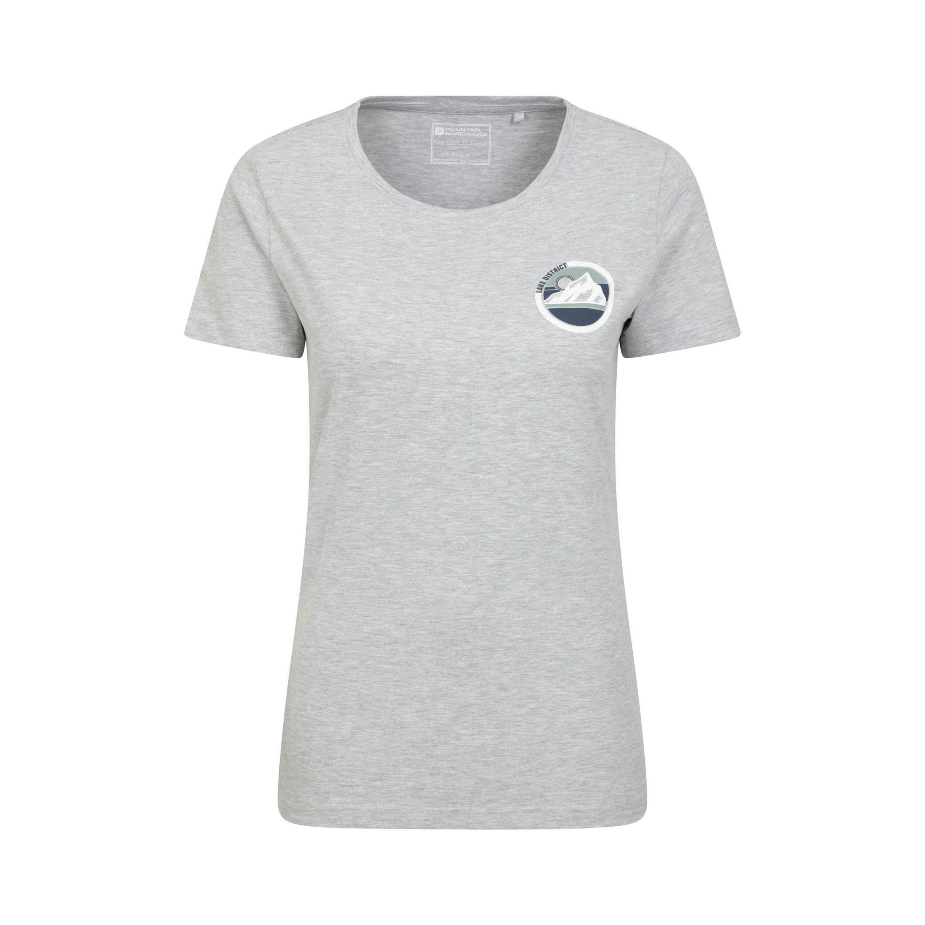 Mountain Warehouse Womens/Ladies Lake District Tree Ring Organic T-Shirt , view 1 of 4