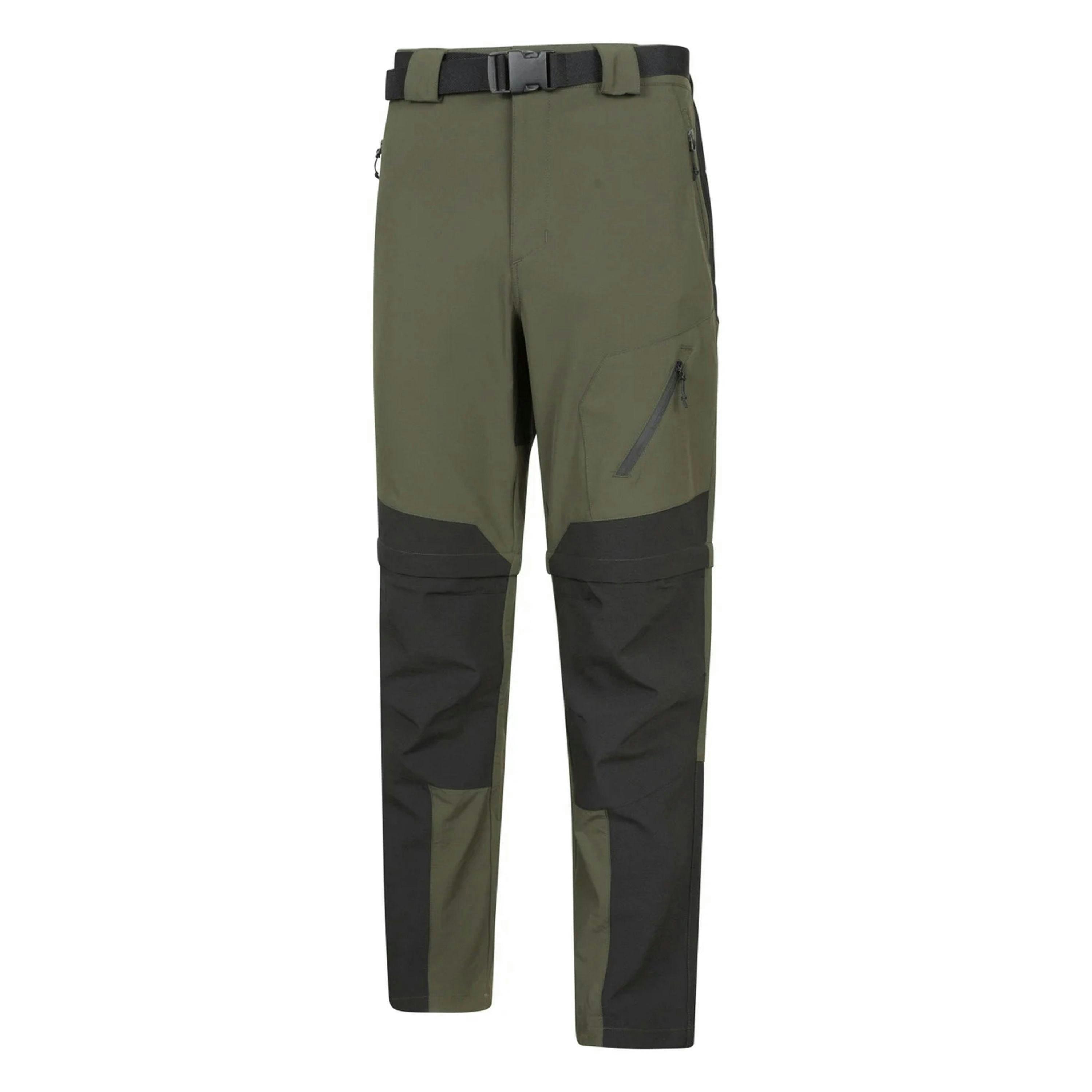 Mountain Warehouse Mens Forest Convertible Hiking Trousers , view 3 of 6