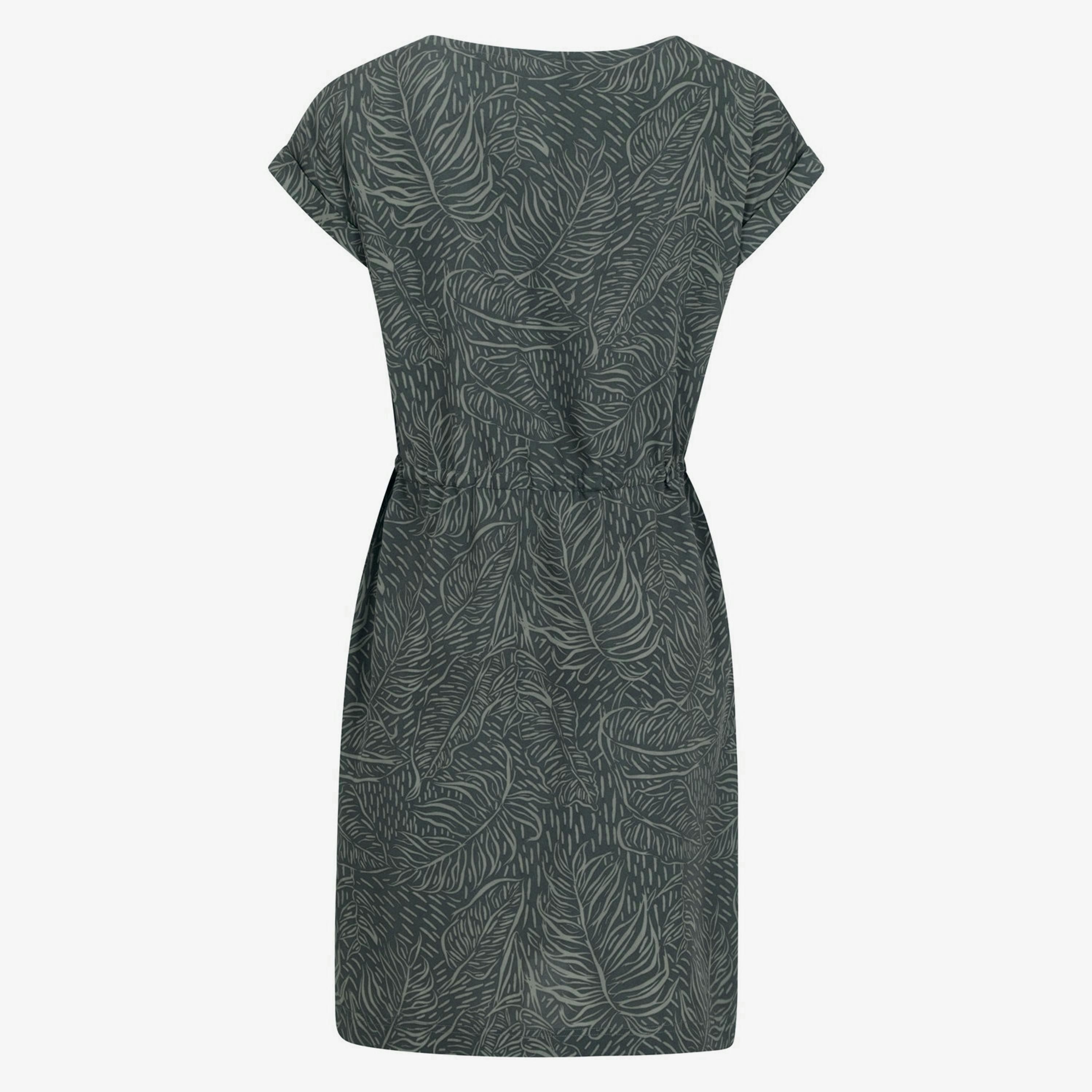 Mountain Warehouse Womens/Ladies Mykonos Tropical Leaves Midi Dress , view 2 of 4