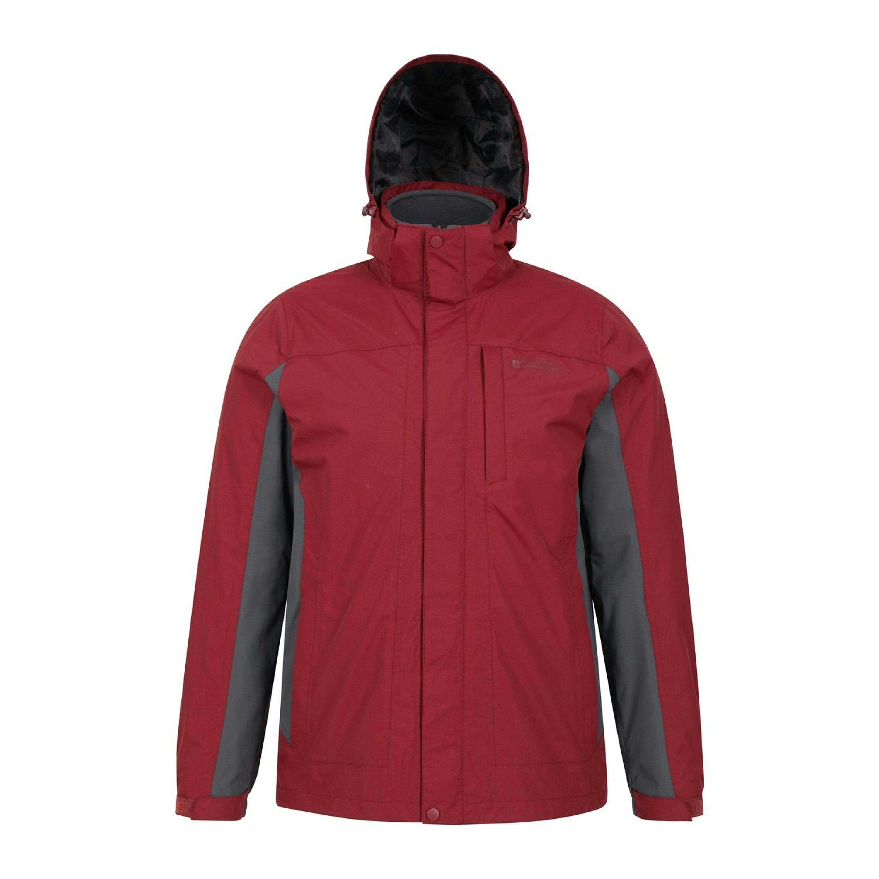 Mountain Warehouse Mens Thunderstorm 3 in 1 Waterproof Jacket , view 1 of 5