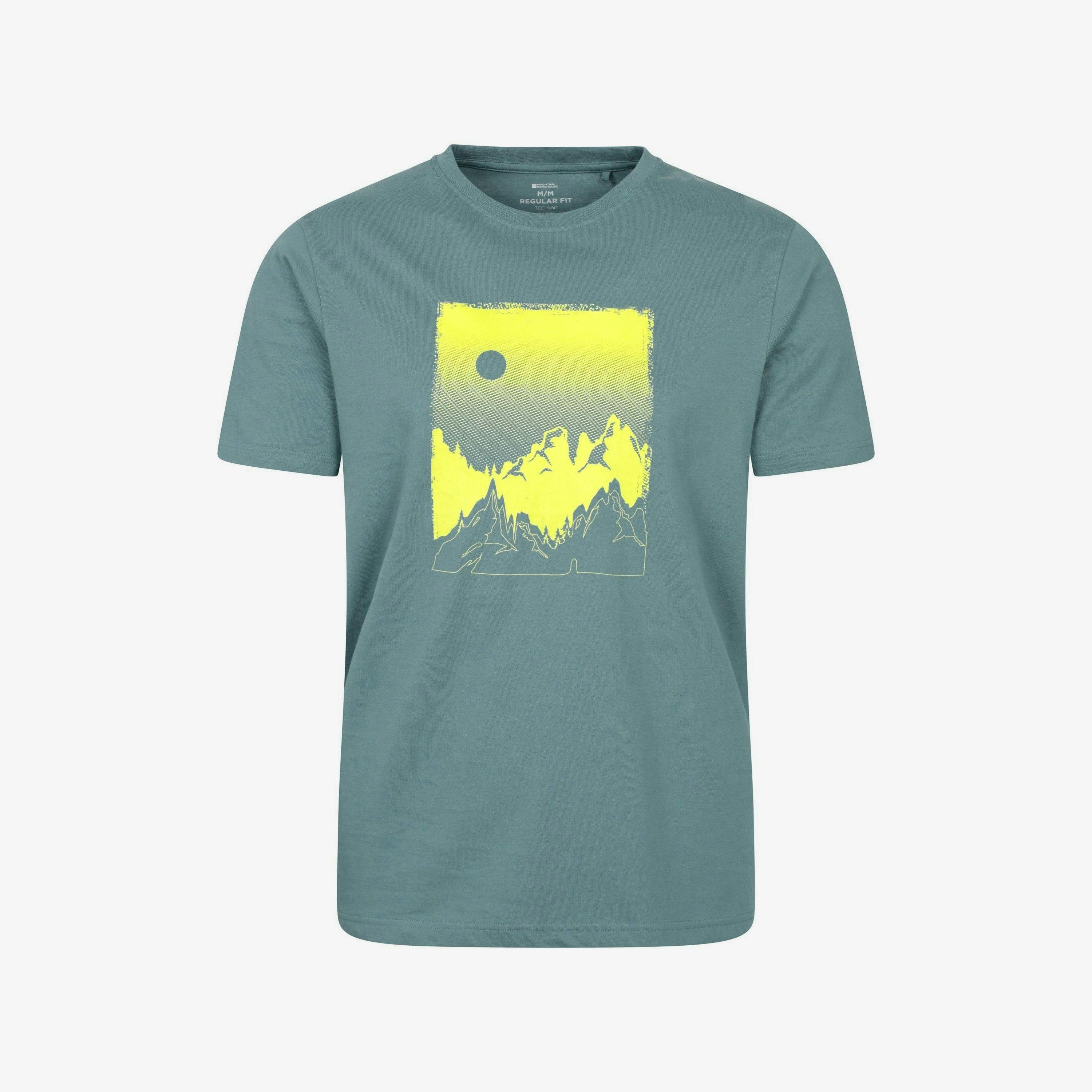Mountain Warehouse Mens Sunrise Organic T-Shirt , view 1 of 1