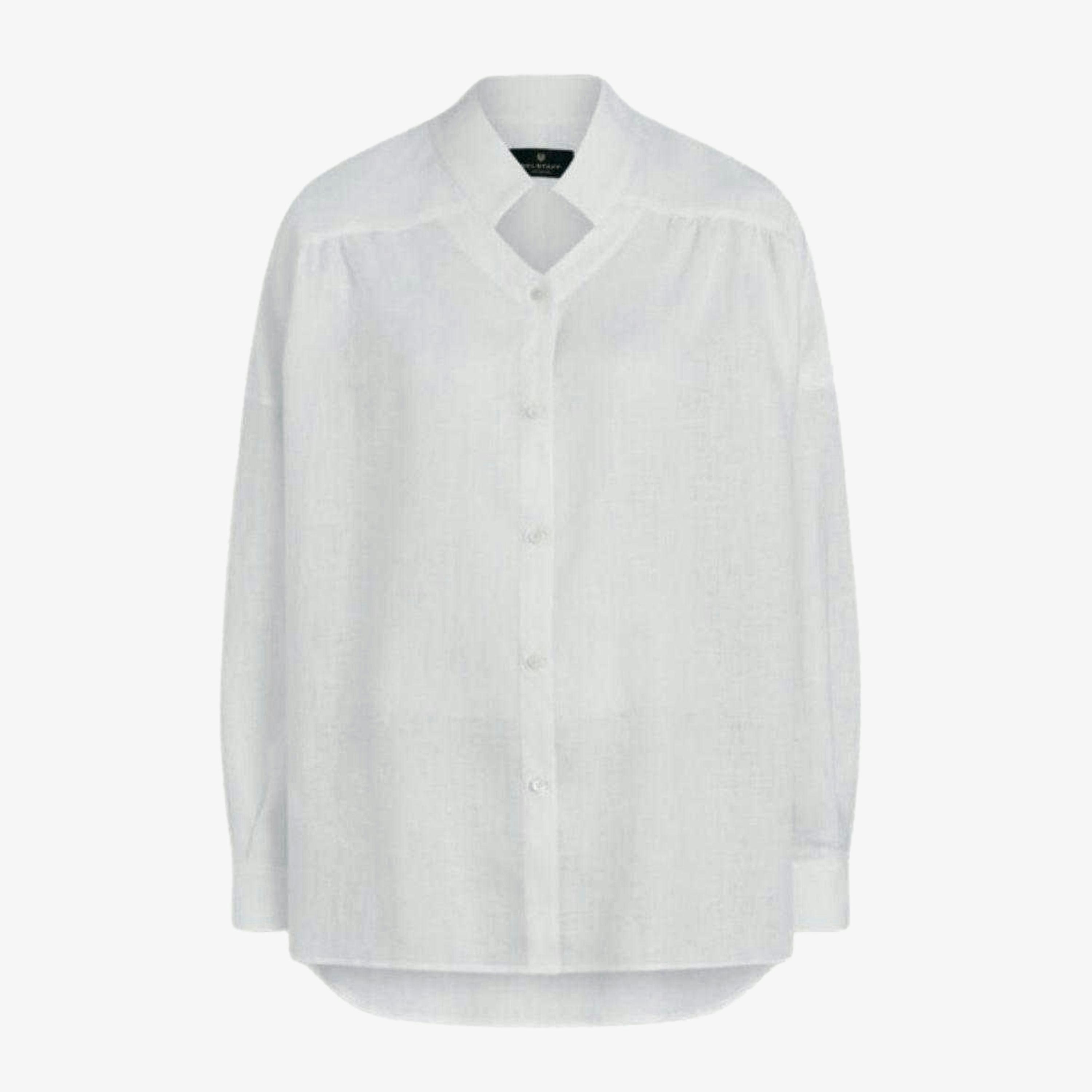 Belstaff Mens Plain Linen Shirt , view 1 of 1