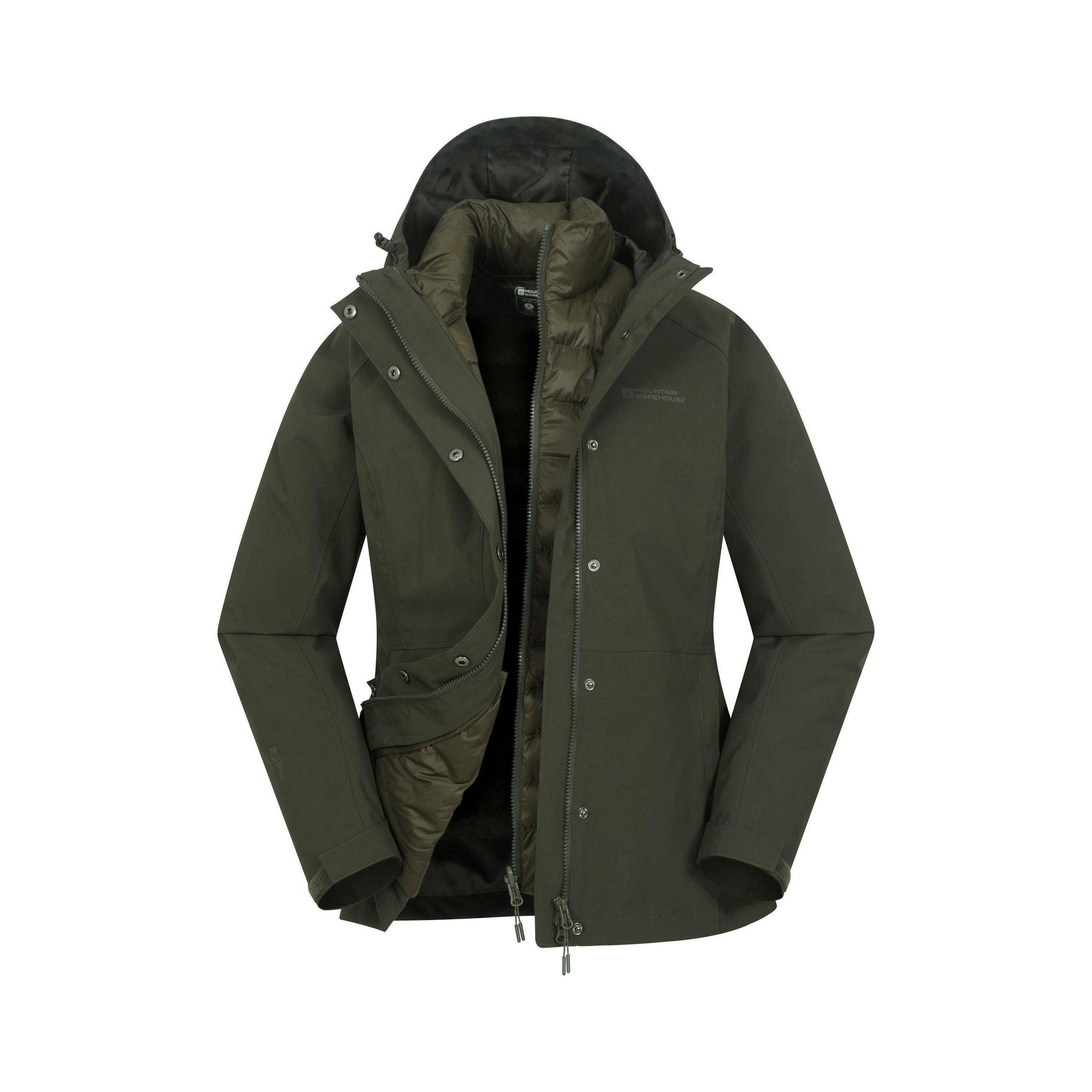 Mountain Warehouse Womens/Ladies Alaskan 3 in 1 Padded Jacket , view 5 of 6