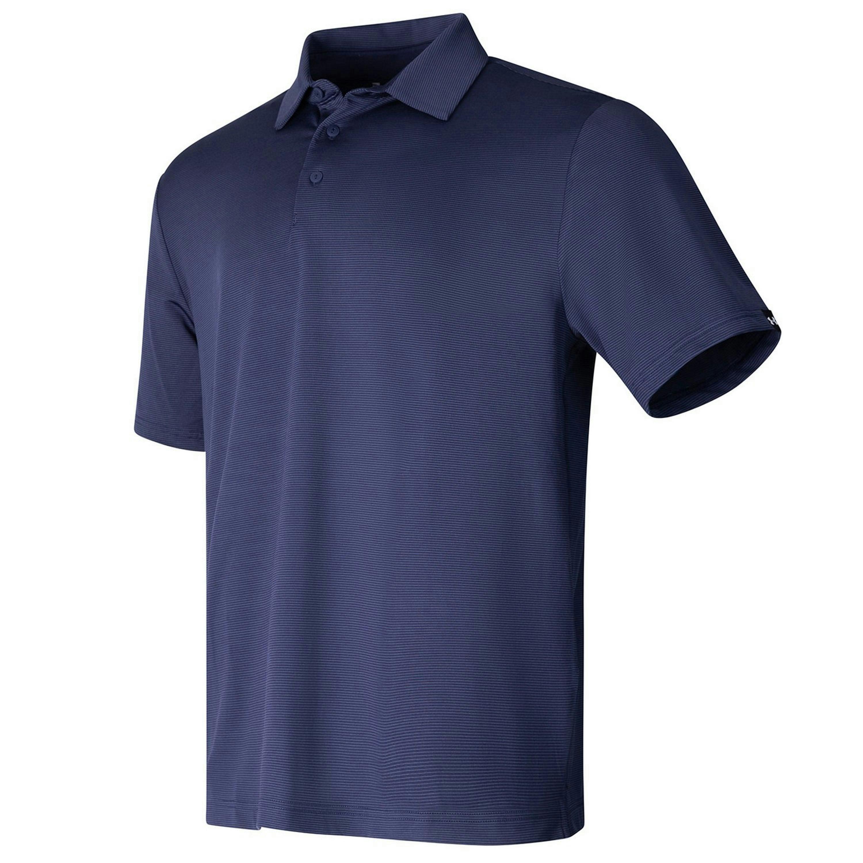 Under Armour Mens Playoff 3.0 Micro-Stripe Polo Shirt , view 1 of 3