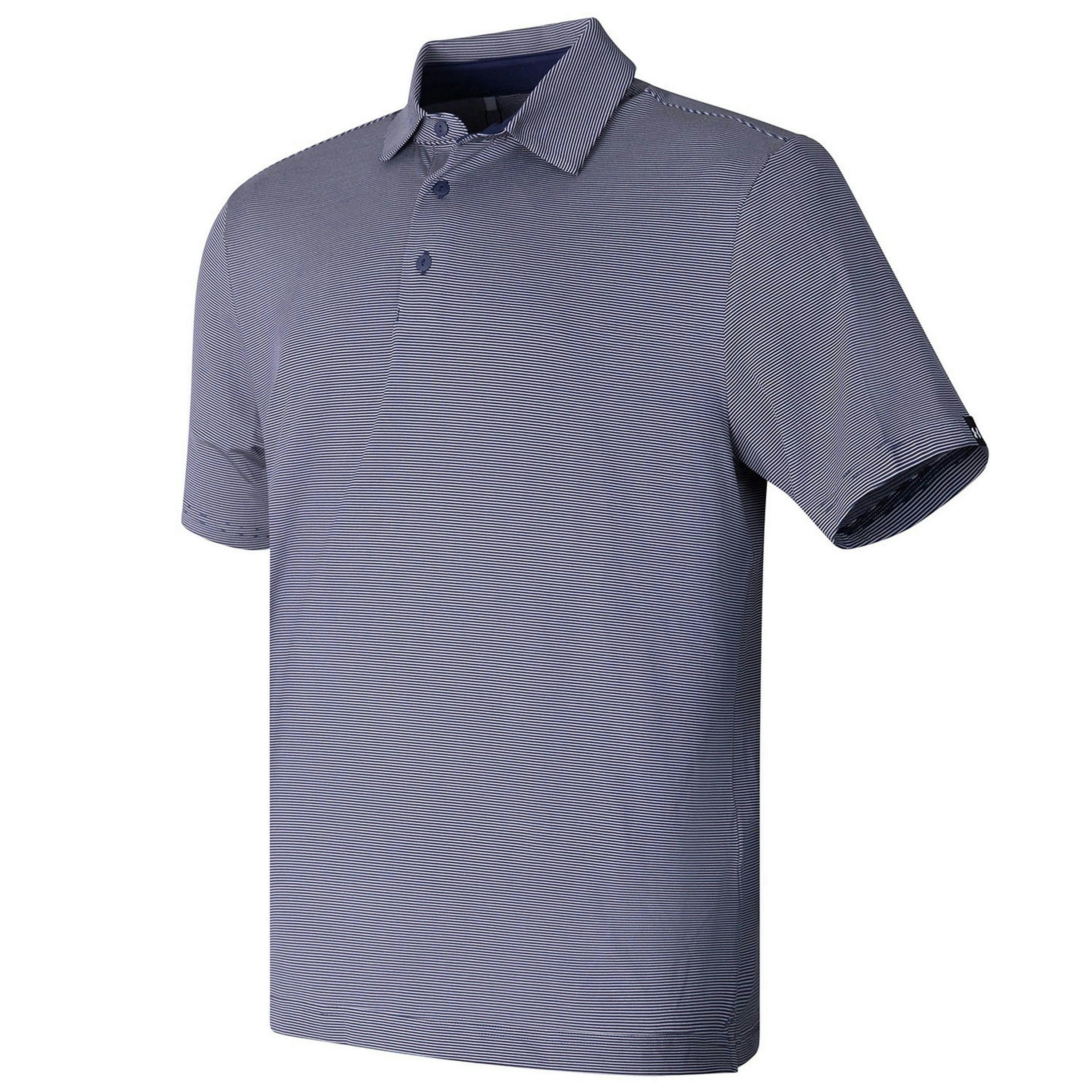 Under Armour Mens Playoff 3.0 Micro-Stripe Polo Shirt , view 1 of 3