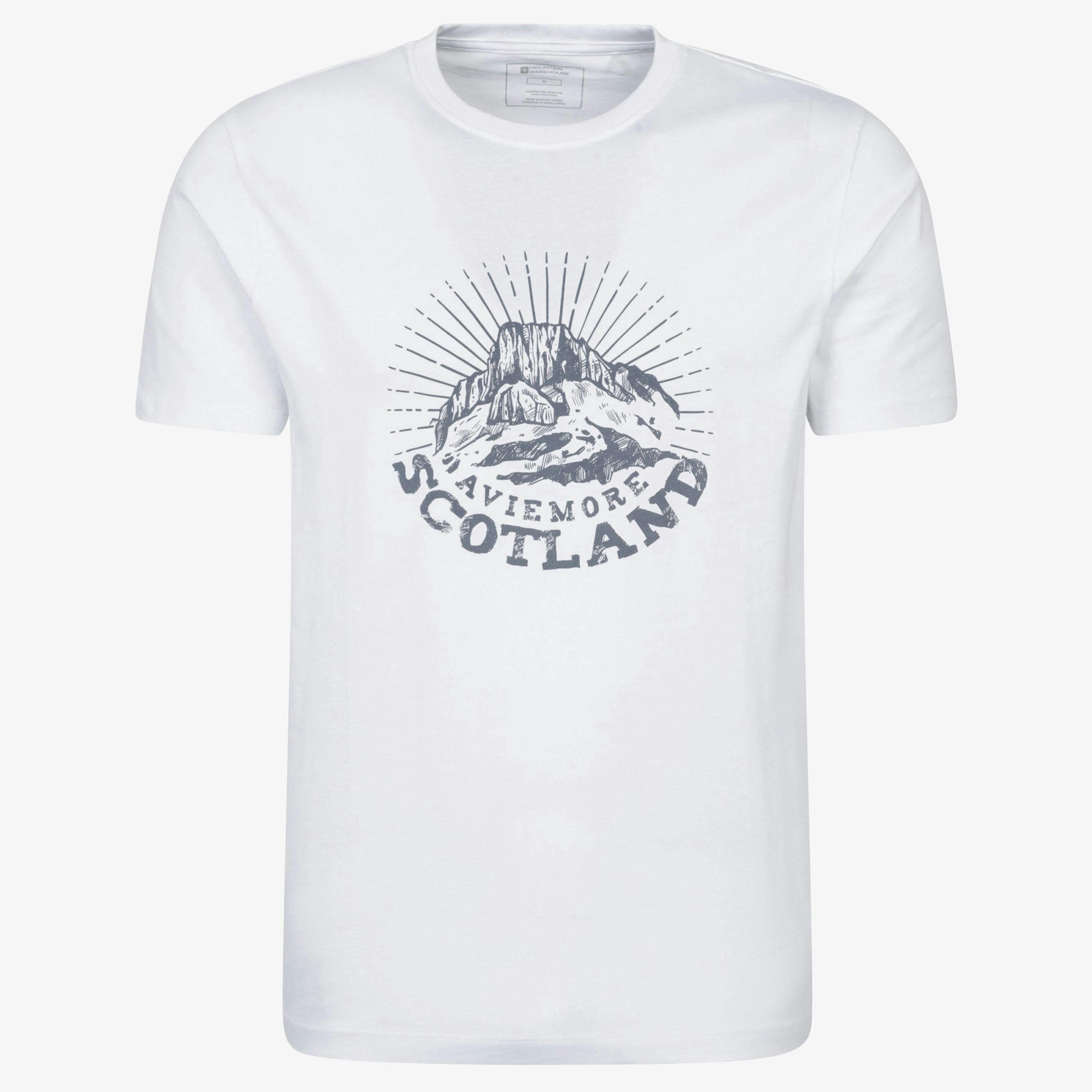 Mountain Warehouse Mens Circle Mountain T-Shirt , view 1 of 4