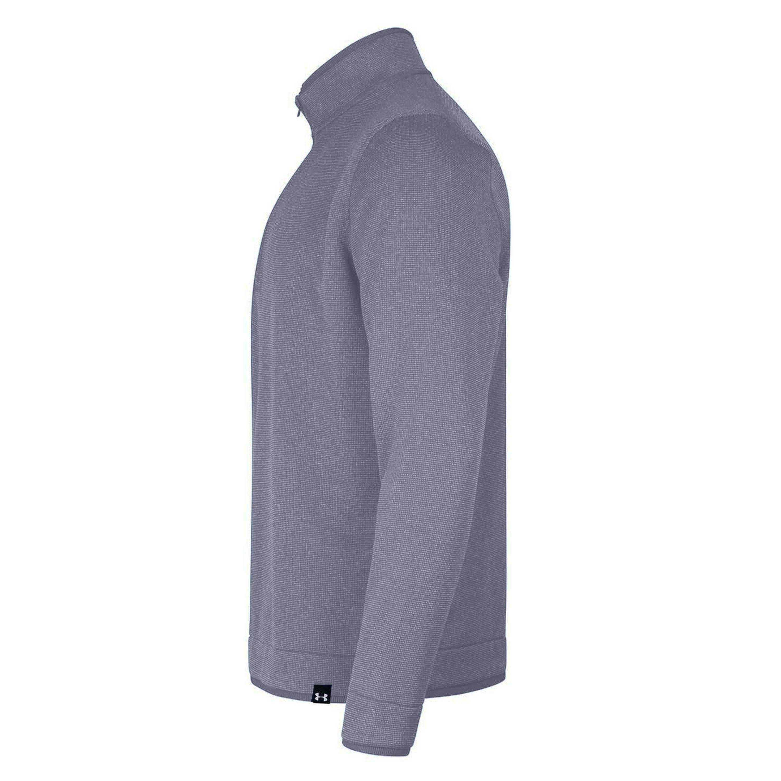 Under Armour Mens Quarter Zip Fleece Top , view 3 of 4