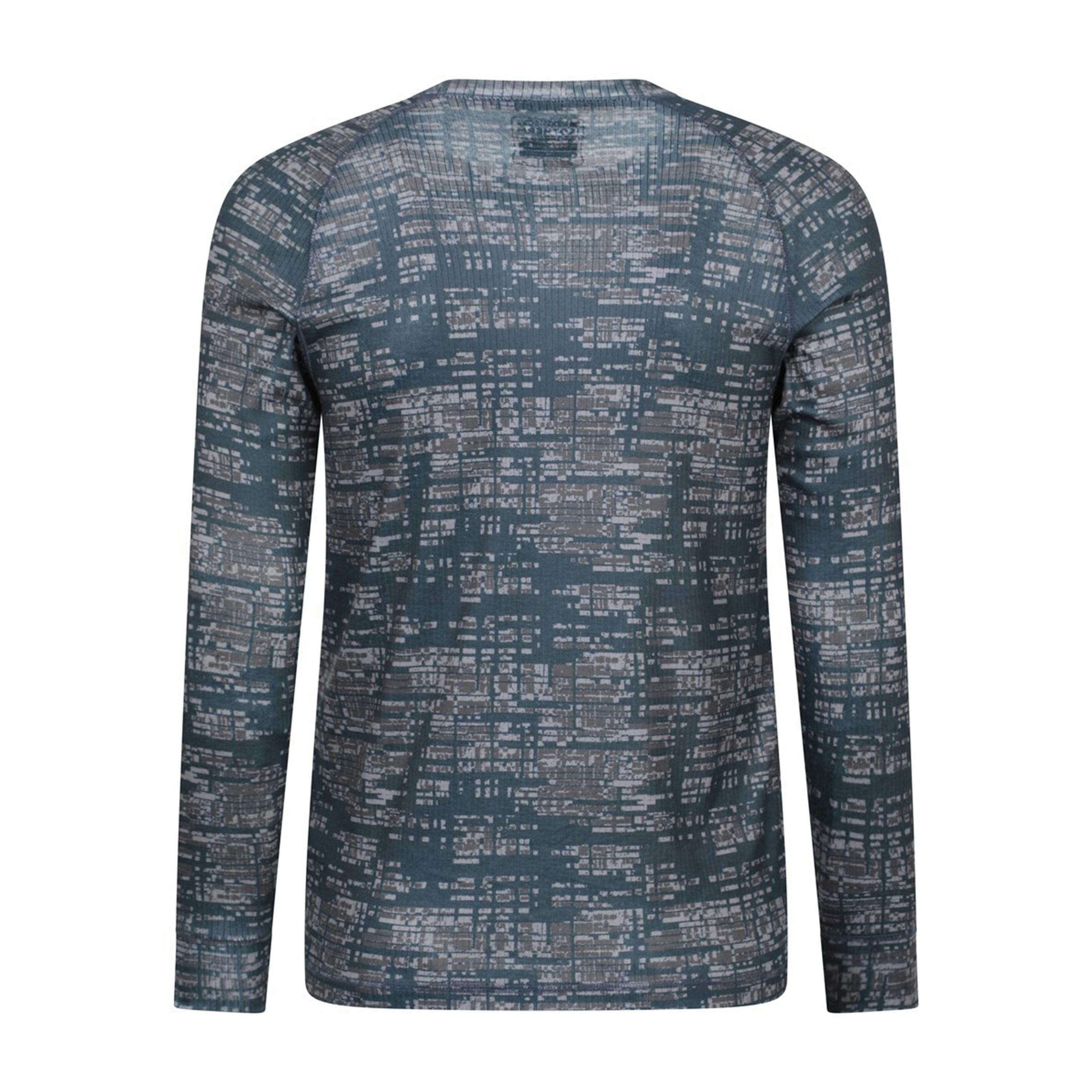 Mountain Warehouse Mens Talus Camouflage Thermal Top , view 2 of 4