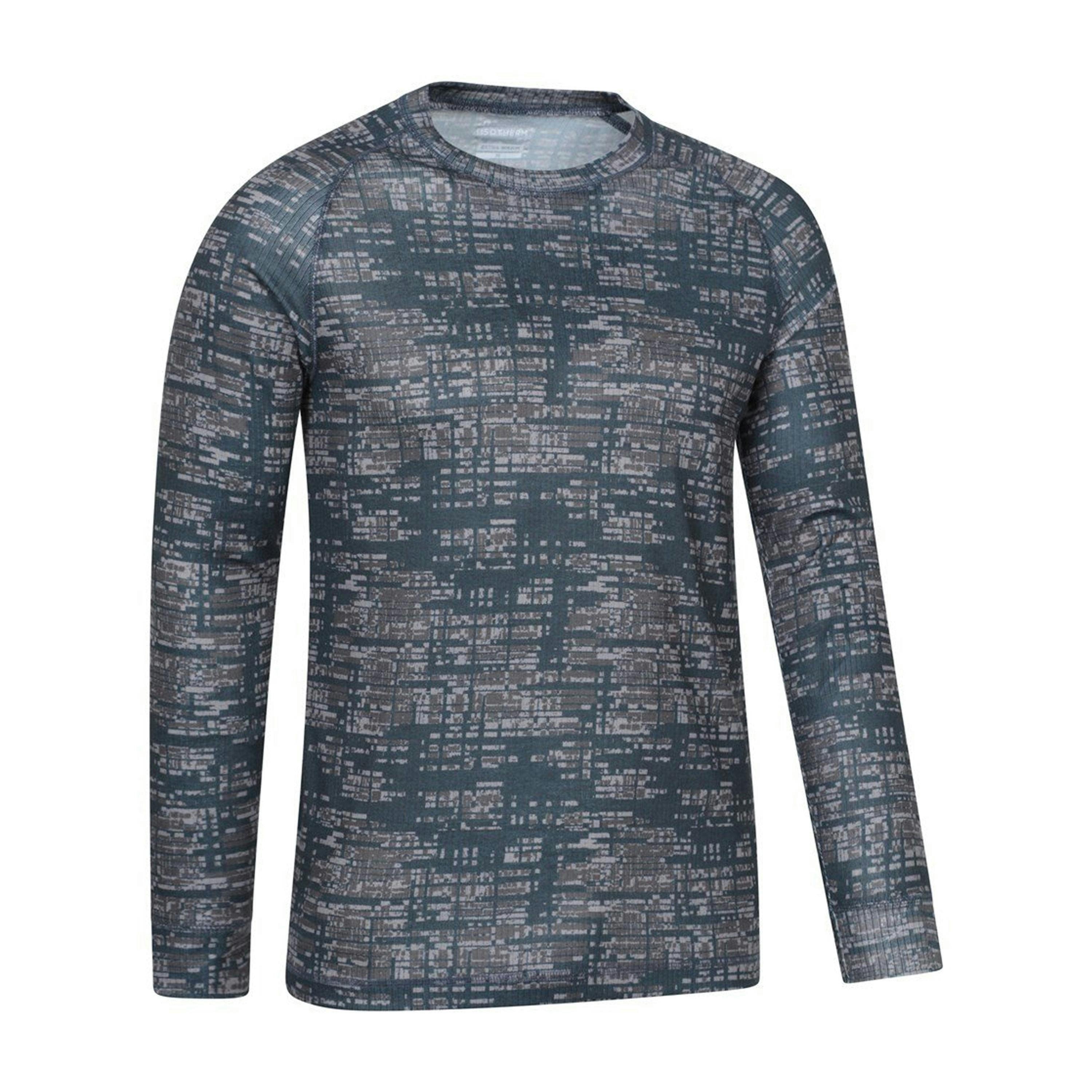 Mountain Warehouse Mens Talus Camouflage Thermal Top , view 4 of 4