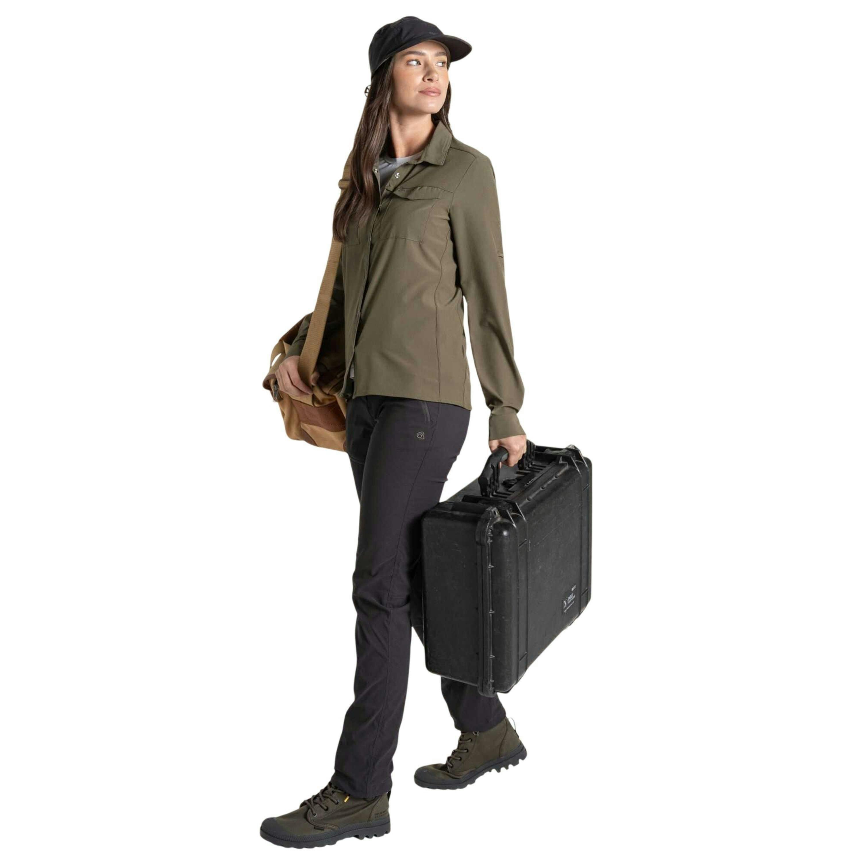 Craghoppers Womens/Ladies NosiLife Pro III Nosilife Long-Sleeved Shirt , view 6 of 6