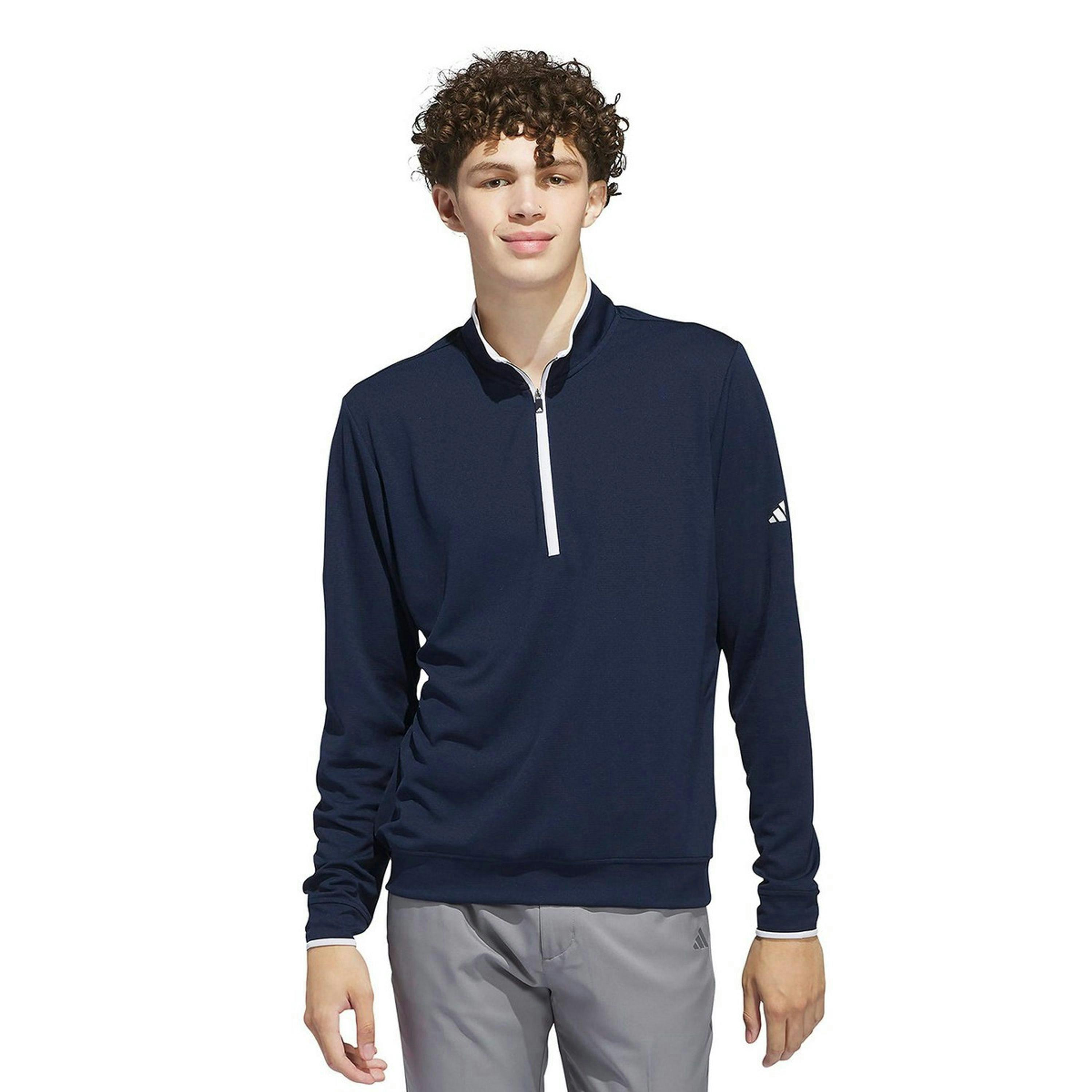 Adidas Mens Quarter Zip Sweatshirt , view 2 of 2
