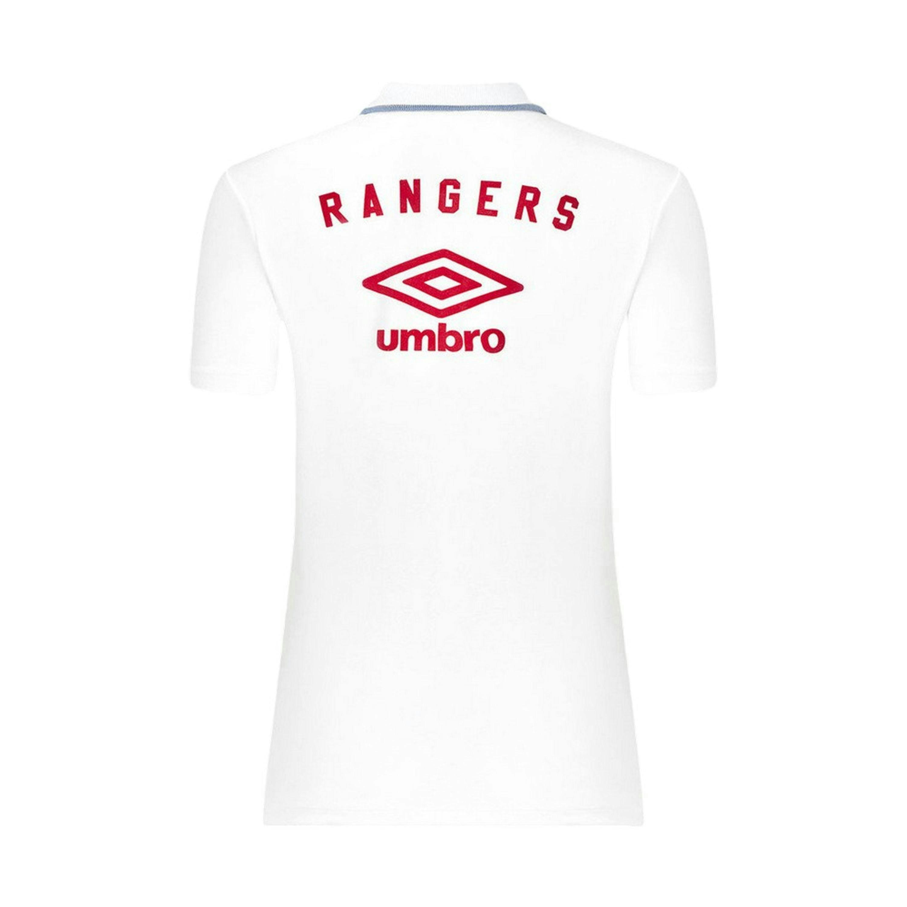 Umbro Womens/Ladies Rangers Fc Short-Sleeved Travel Polo Shirt , view 2 of 2
