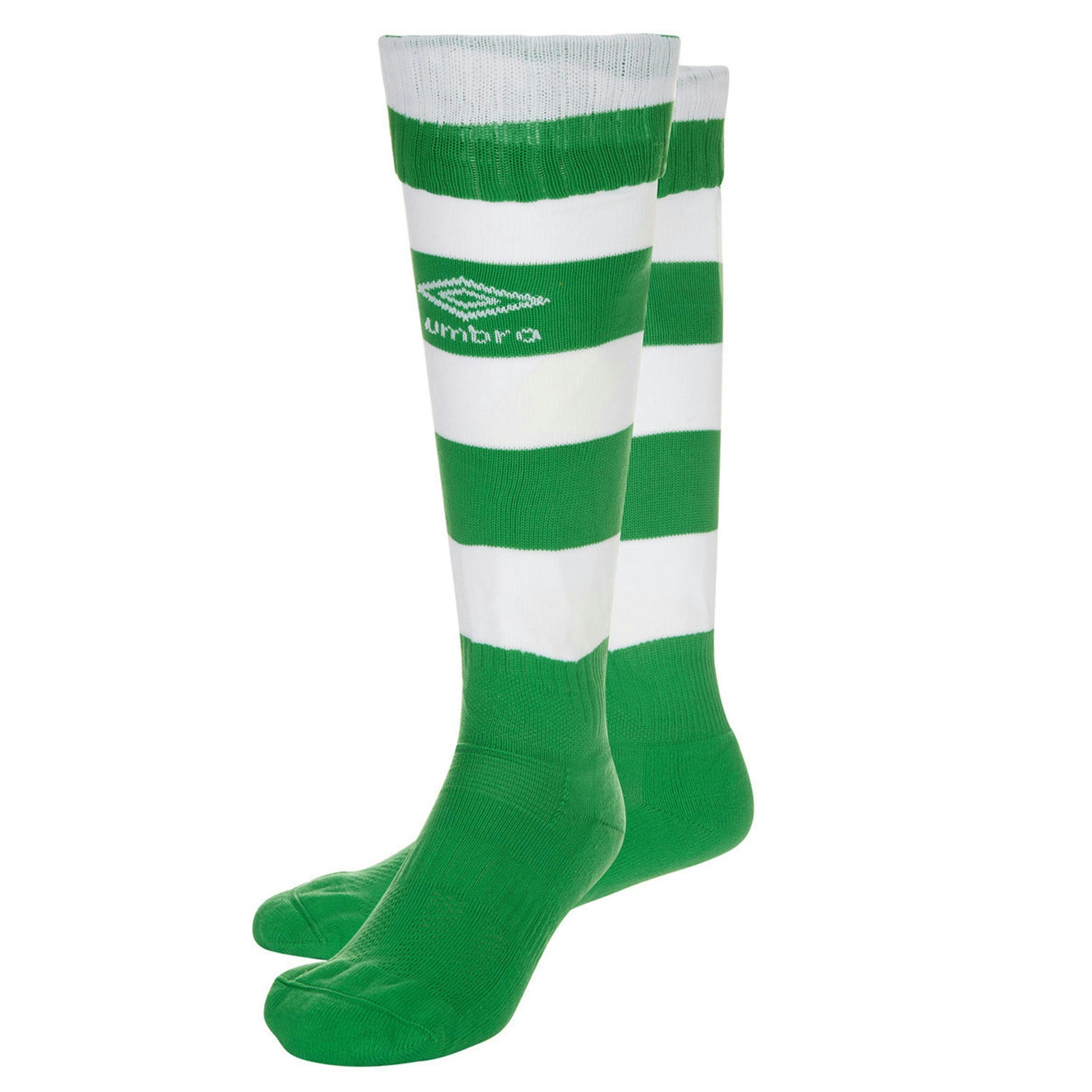 Umbro Childrens/Kids Hooped Leg Sleeves , view 2 of 3