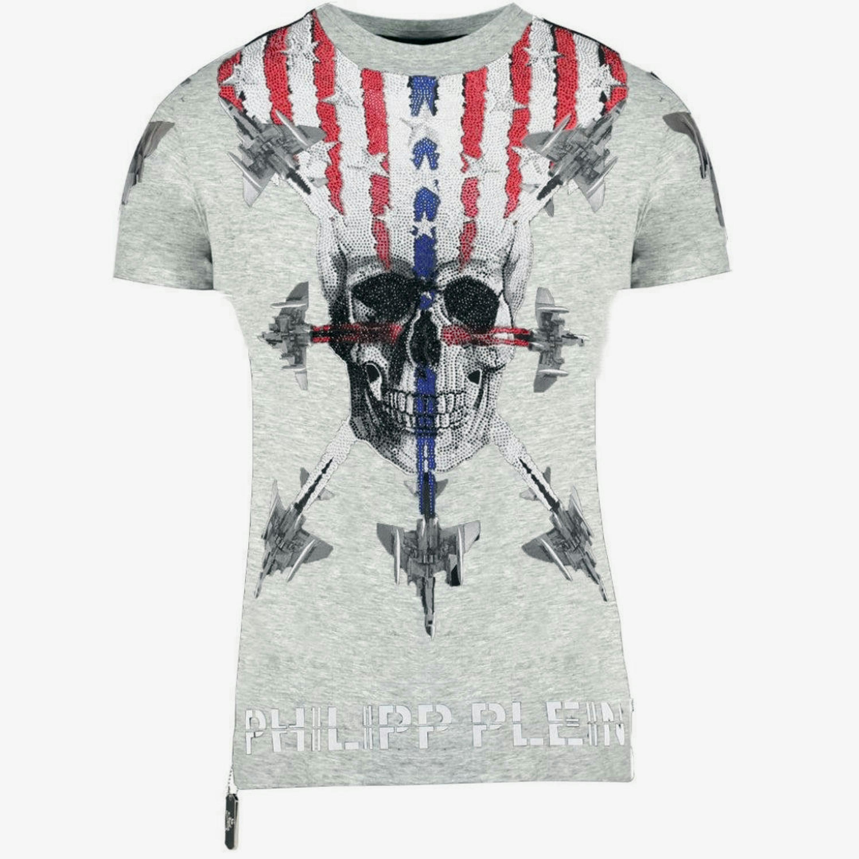 Philipp Plein Mens Aeroplane T-Shirt , view 1 of 1