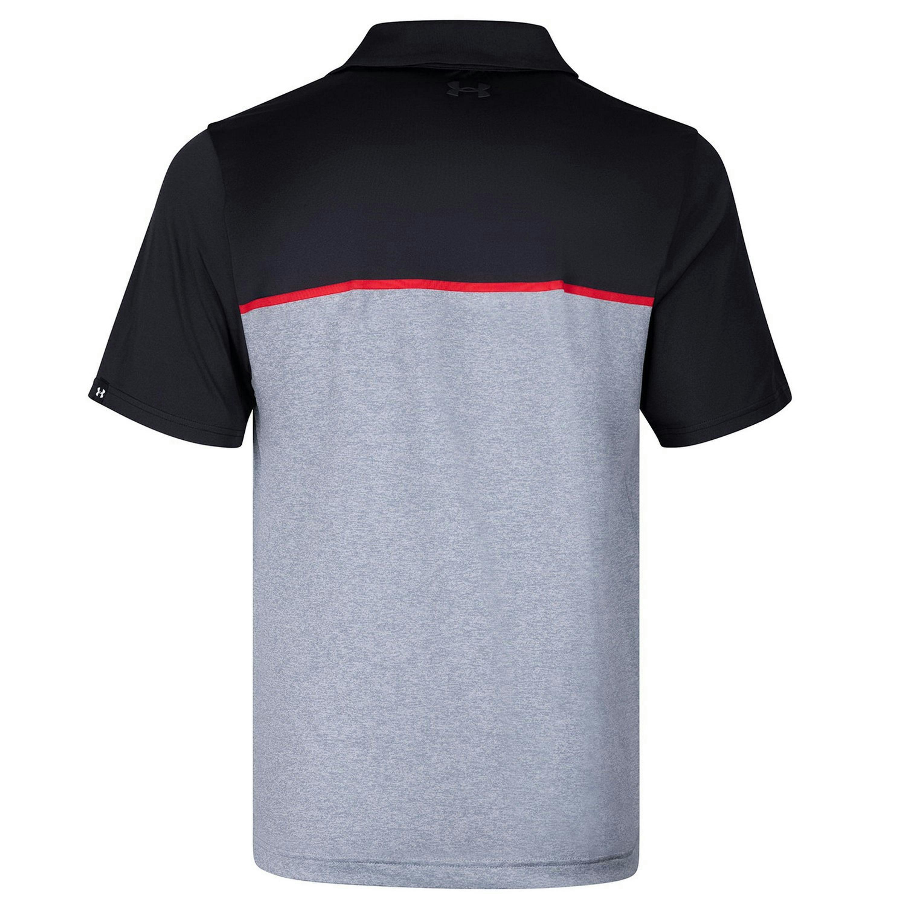 Under Armour Mens Playoff 3.0 Stripe Polo Shirt , view 2 of 3