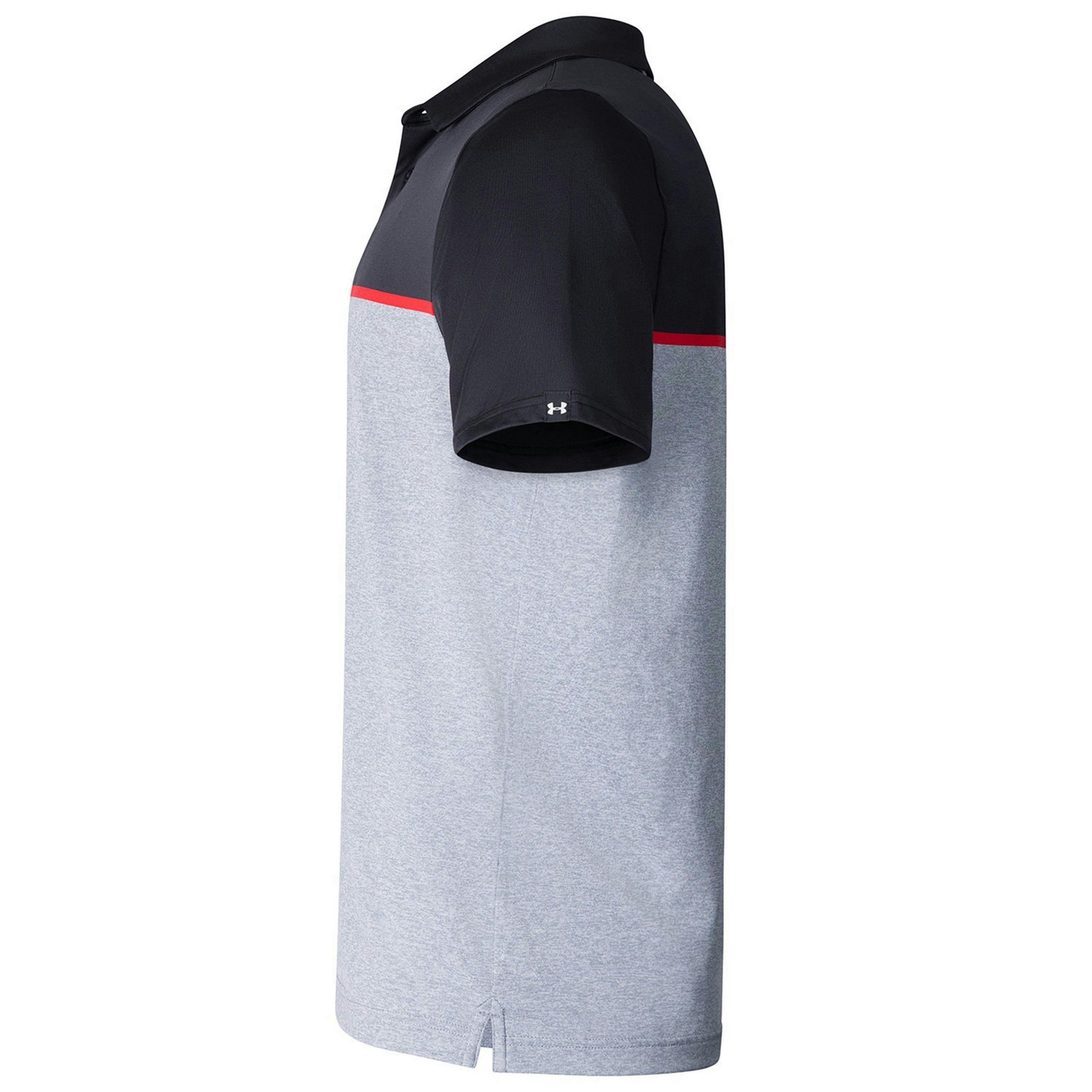 Under Armour Mens Playoff 3.0 Stripe Polo Shirt , view 3 of 3