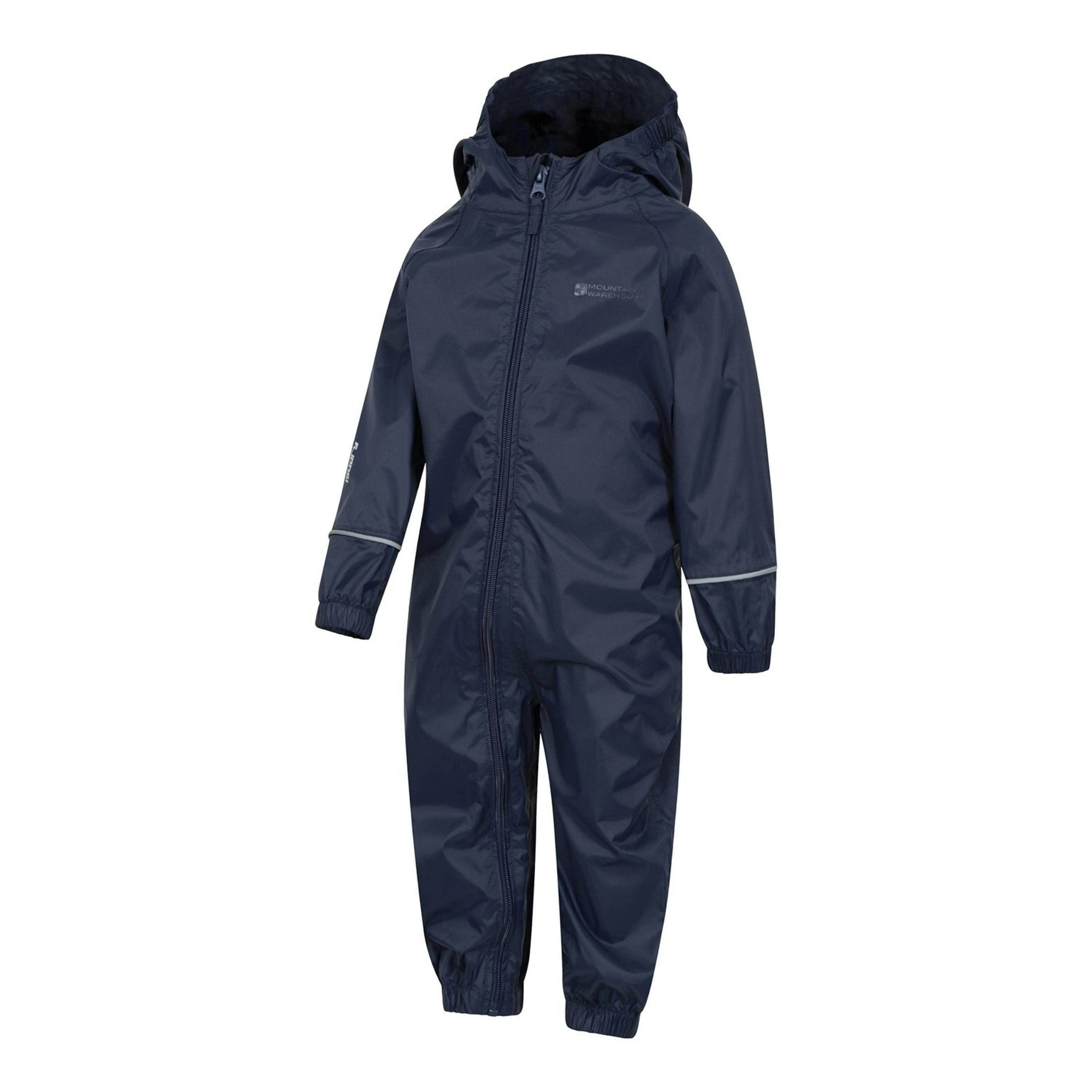 Mountain Warehouse Childrens/Kids Puddle Waterproof Rain Suit , view 3 of 5