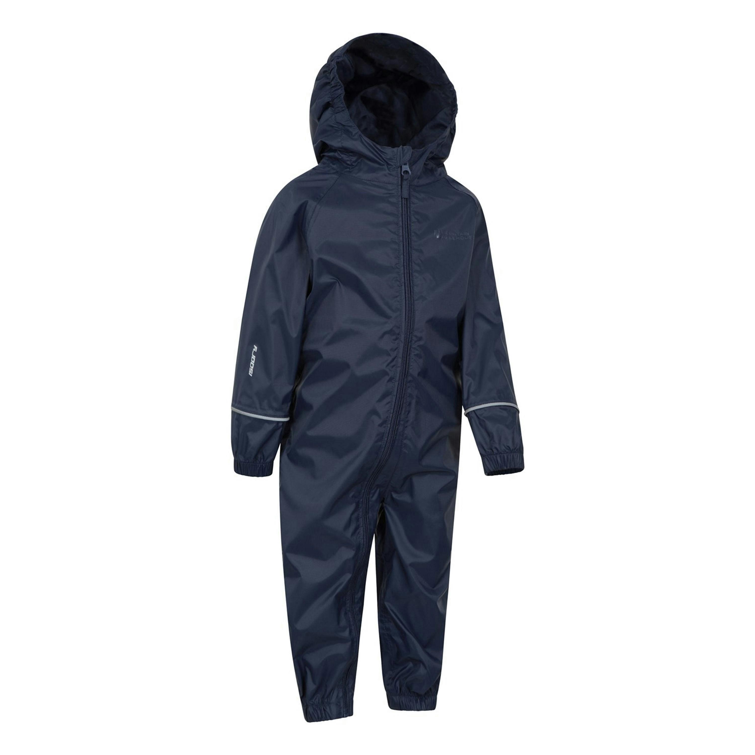 Mountain Warehouse Childrens/Kids Puddle Waterproof Rain Suit , view 4 of 5