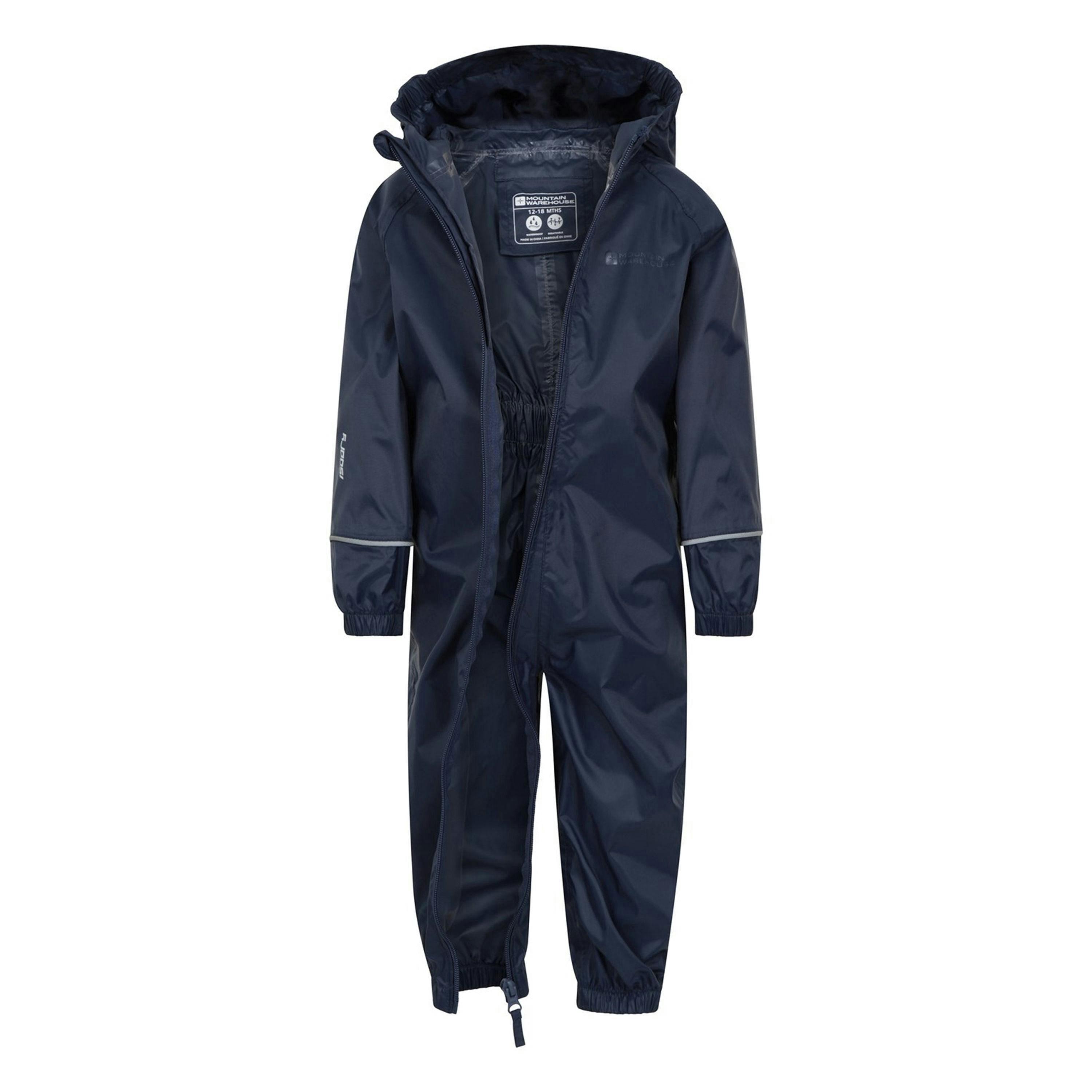 Mountain Warehouse Childrens/Kids Puddle Waterproof Rain Suit , view 5 of 5