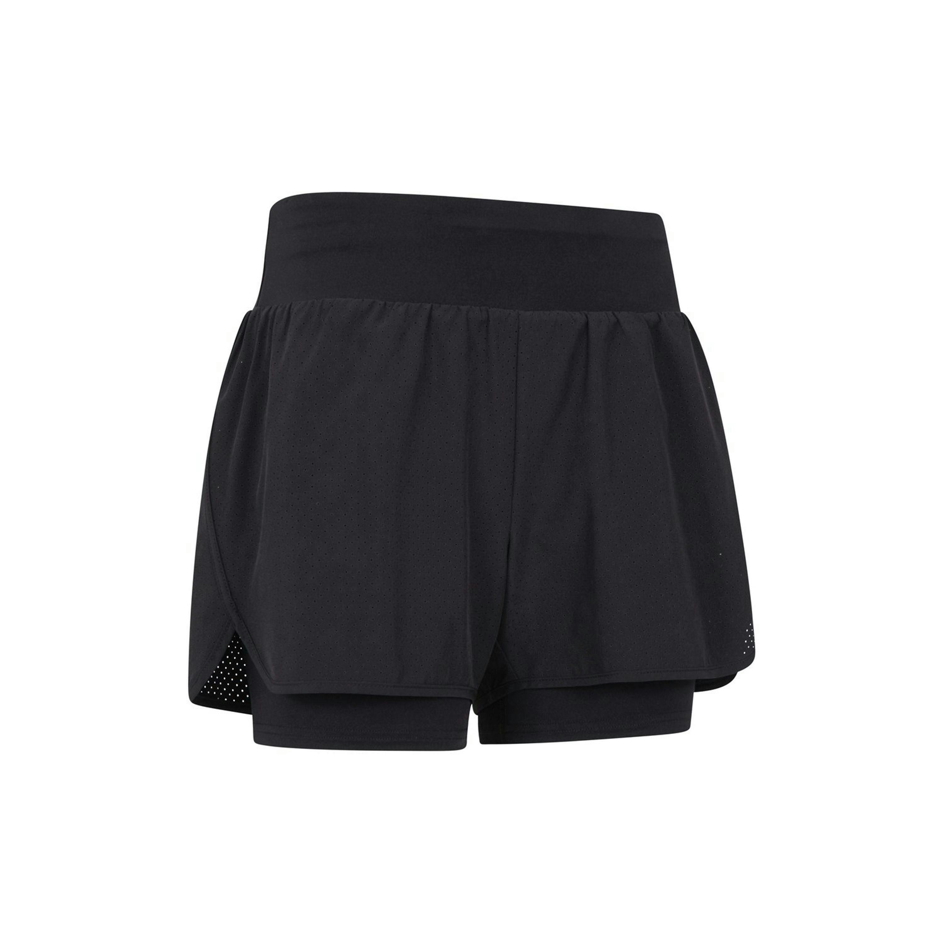Mountain Warehouse Womens/Ladies Double Layered Running Shorts , view 3 of 5