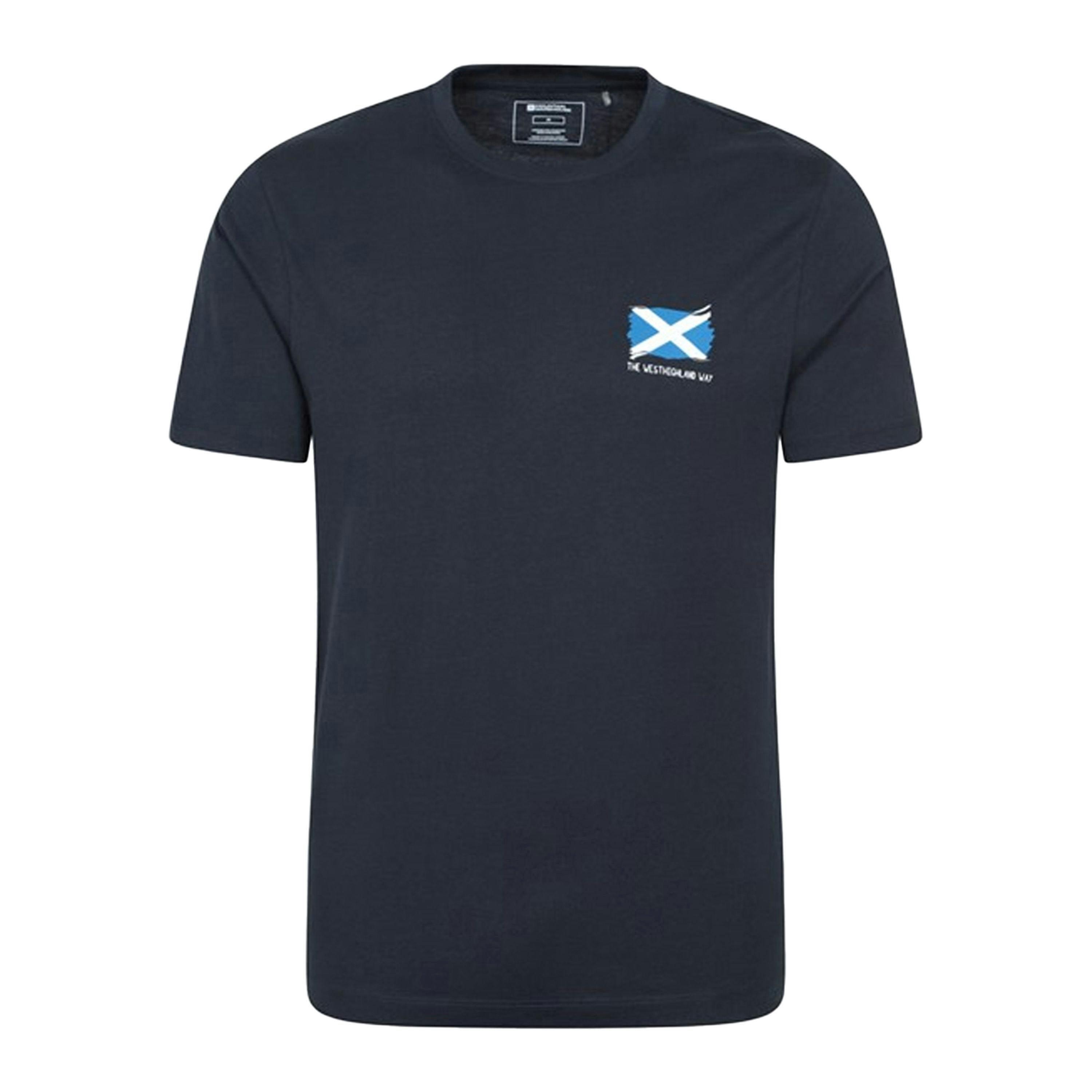 Mountain Warehouse Mens West Highlands Short-Sleeved T-Shirt , view 1 of 3