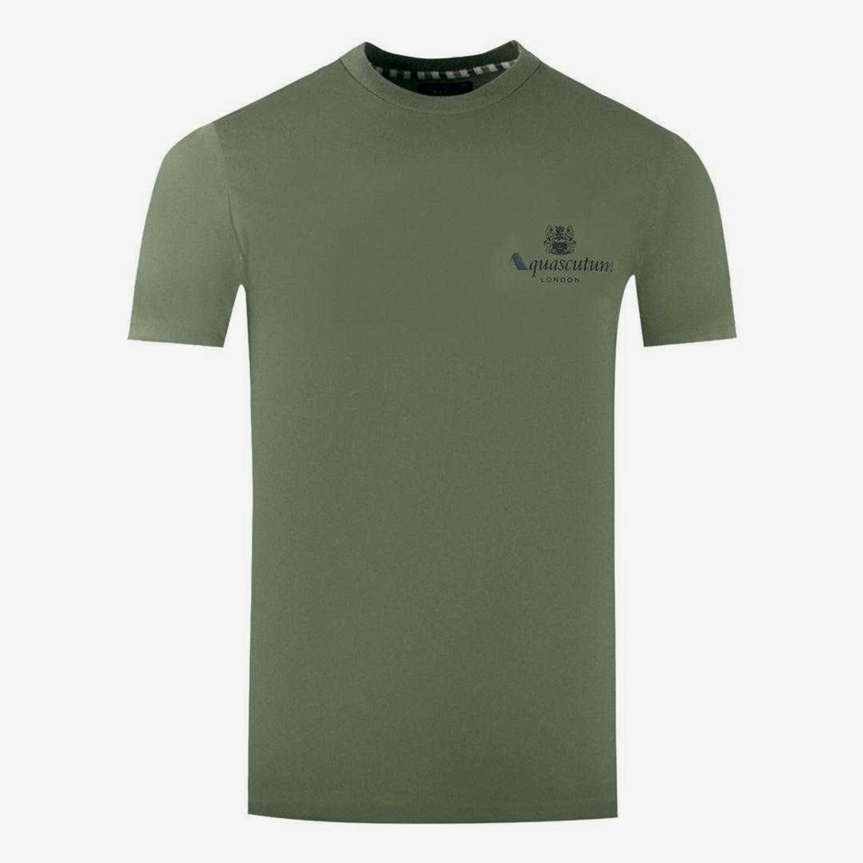 Aquascutum Mens London Aldis Logo T-Shirt , view 1 of 1