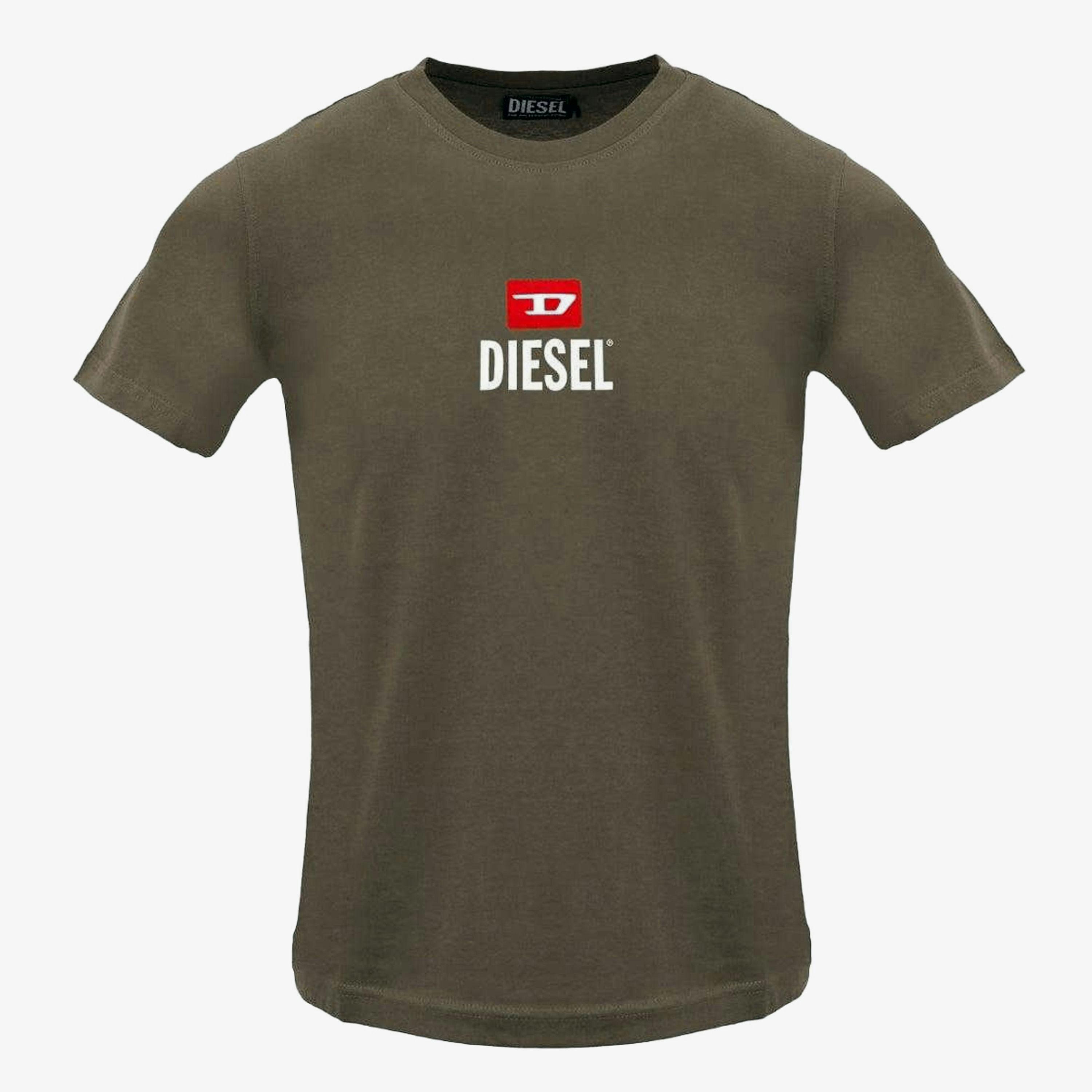 Diesel Mens Just Small New D Logo T-Shirt , view 1 of 1
