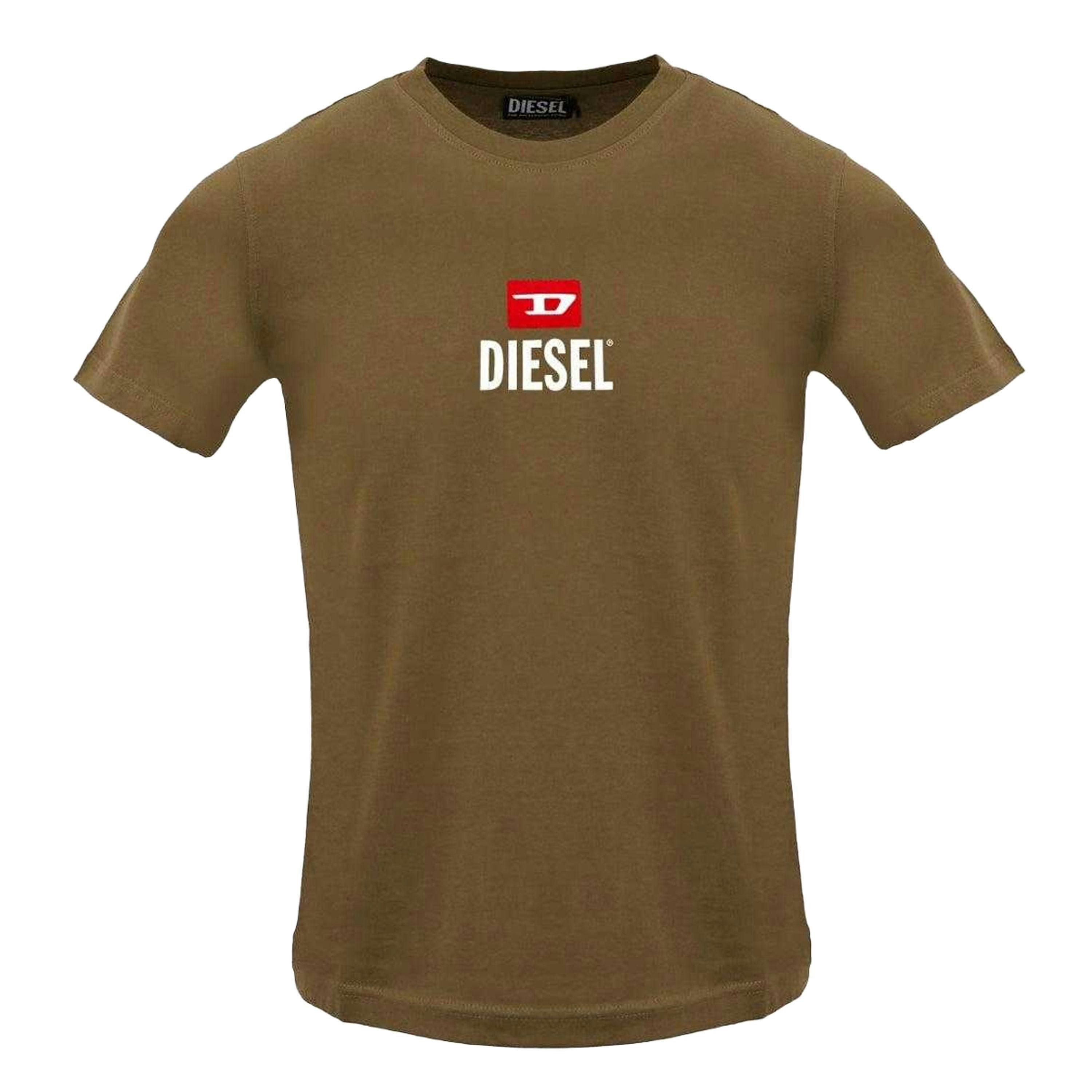 Diesel Mens Just Small New D Logo T-Shirt , view 1 of 1
