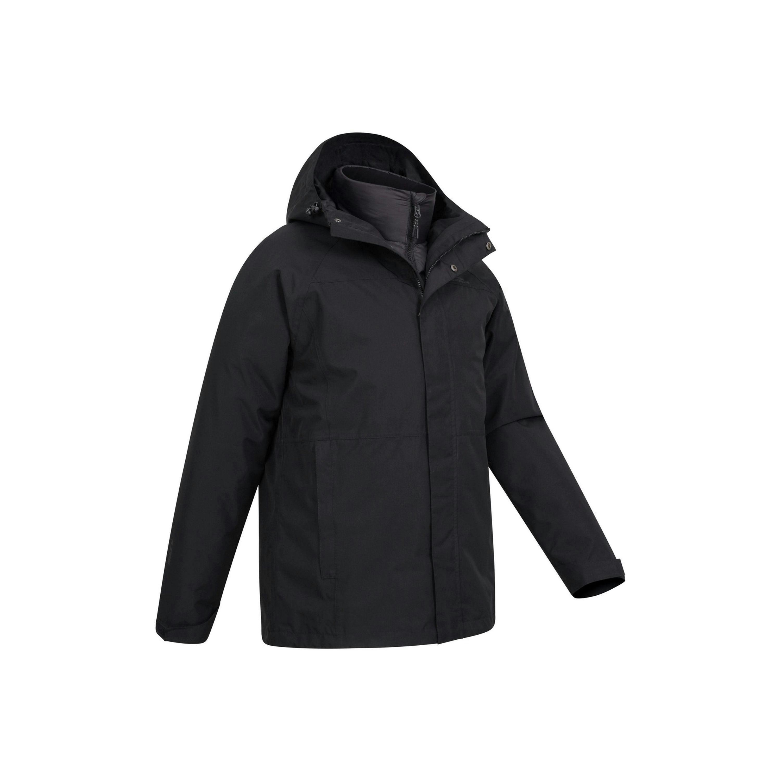 Mountain Warehouse Mens Alaskan 3 In 1 Waterproof Jacket , view 5 of 6