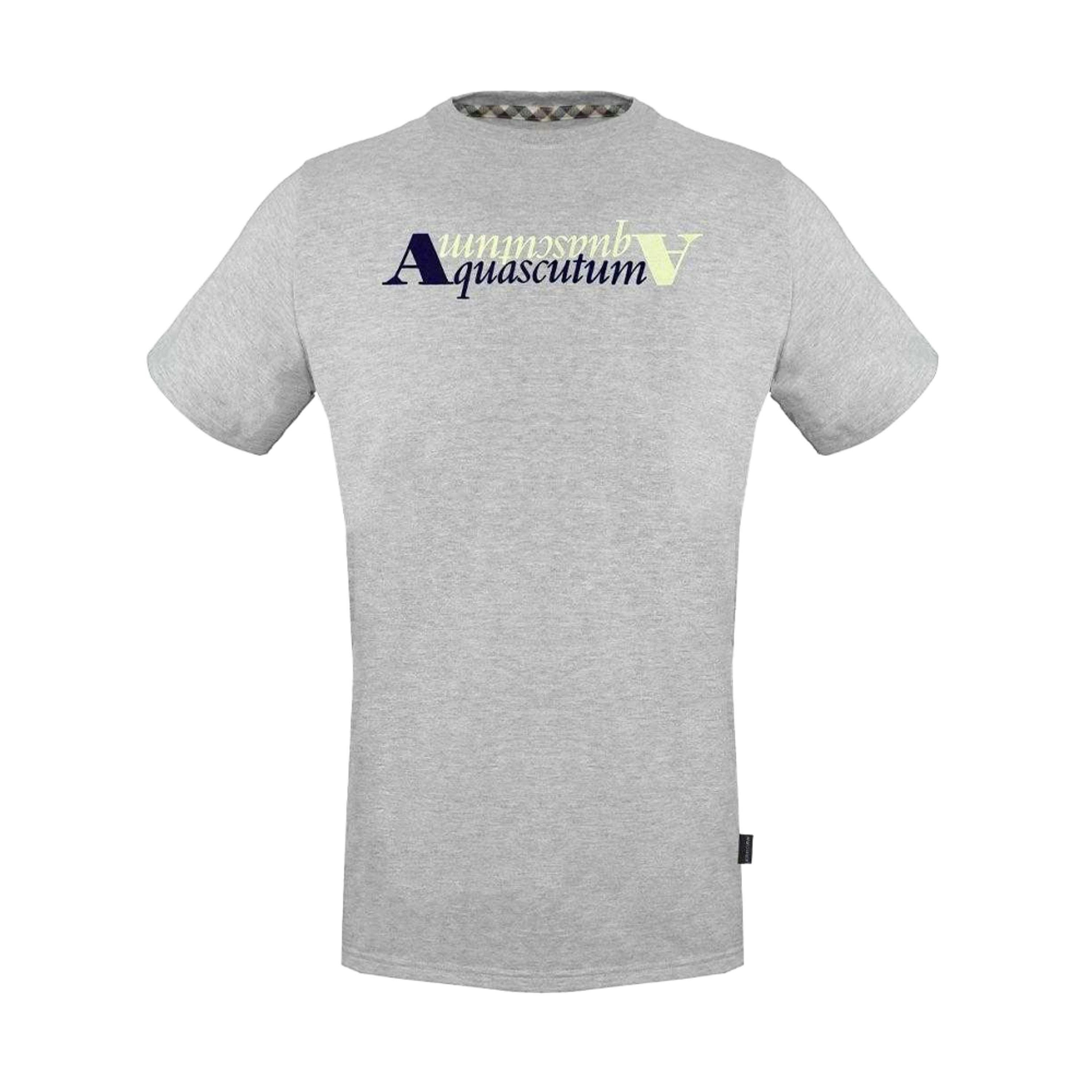 Aquascutum Mens Reflective Logo T-Shirt , view 1 of 2