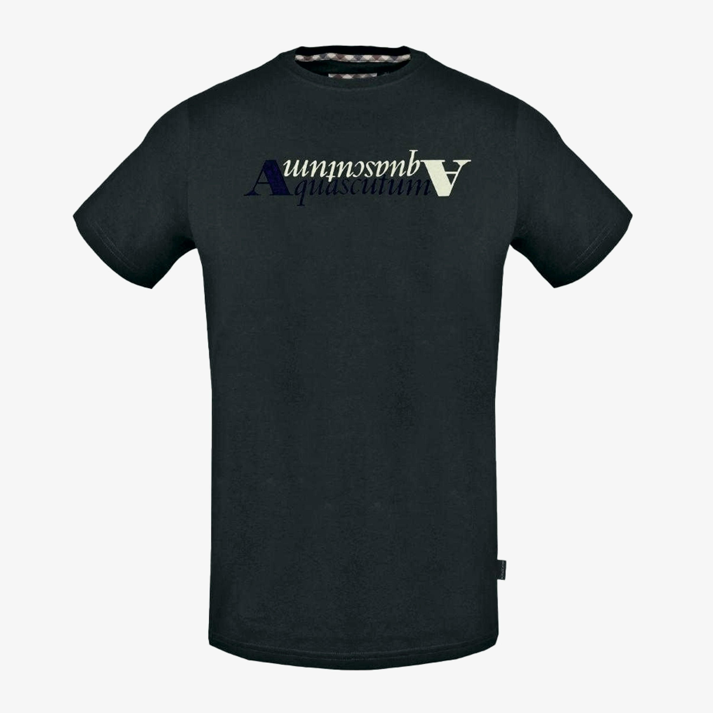 Aquascutum Mens Reflective Logo T-Shirt , view 1 of 1