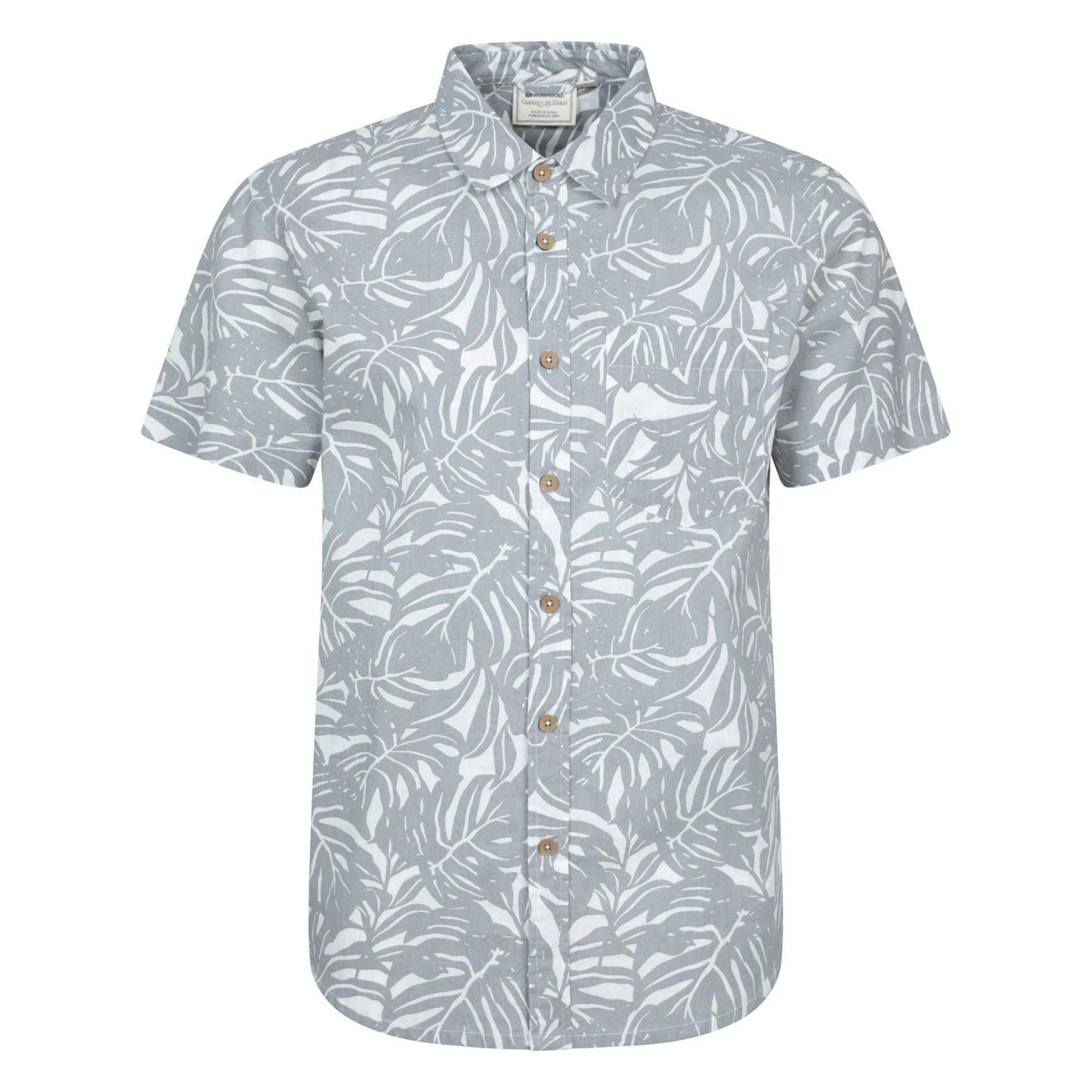 Mountain Warehouse Mens Tropical Short-Sleeved Shirt , view 1 of 4
