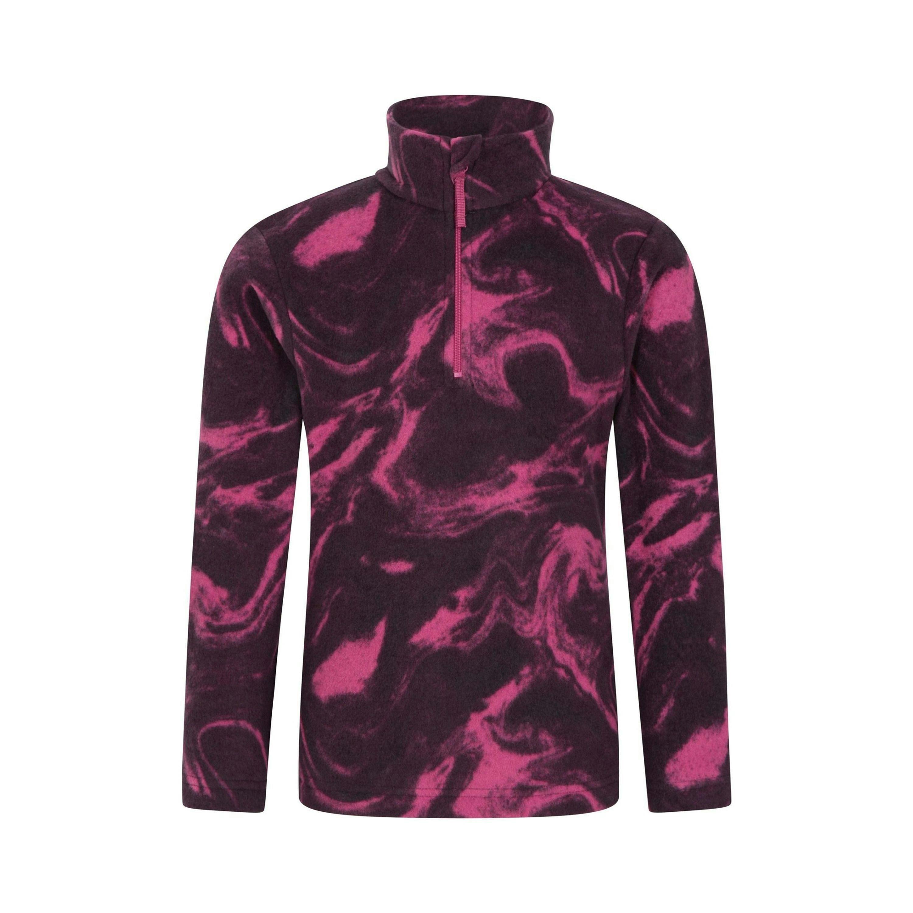Mountain Warehouse Childrens/Kids Endeavour Abstract Half Zip Fleece Top , view 1 of 1